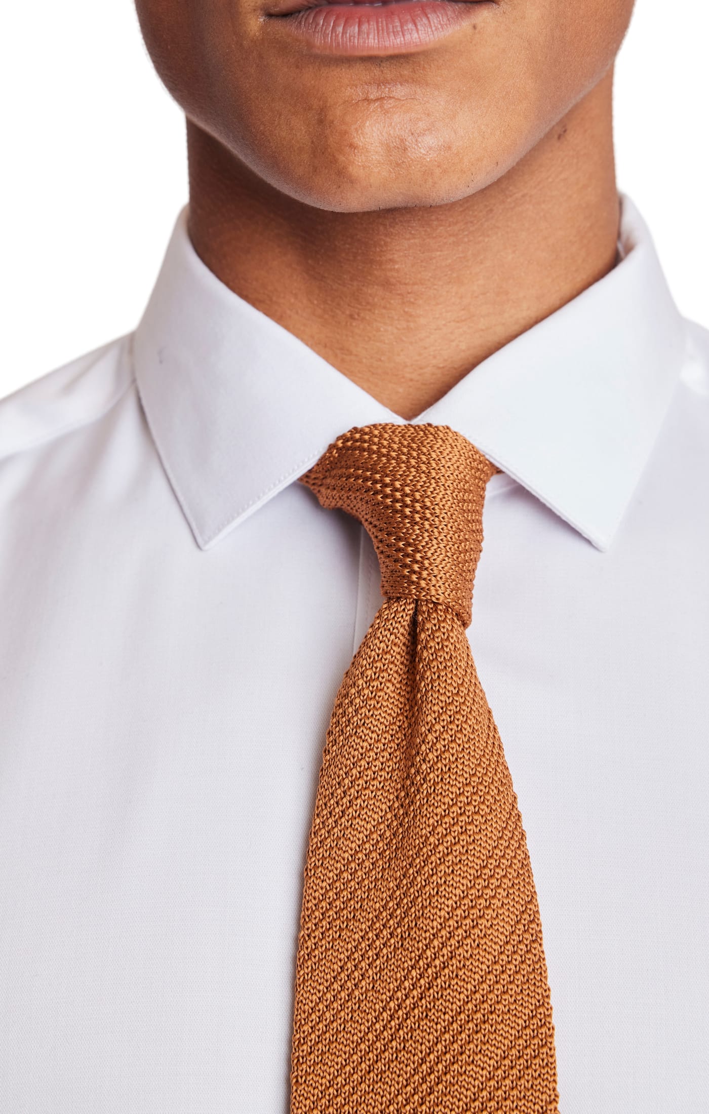 Stanley Knit Tie - Caramello