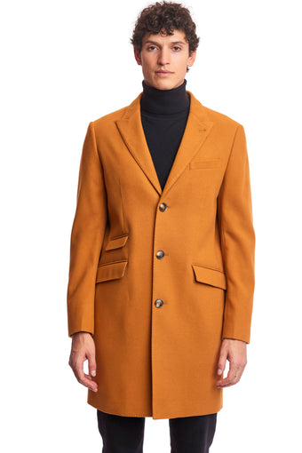 Peak Topcoat - slim - Courvoisier