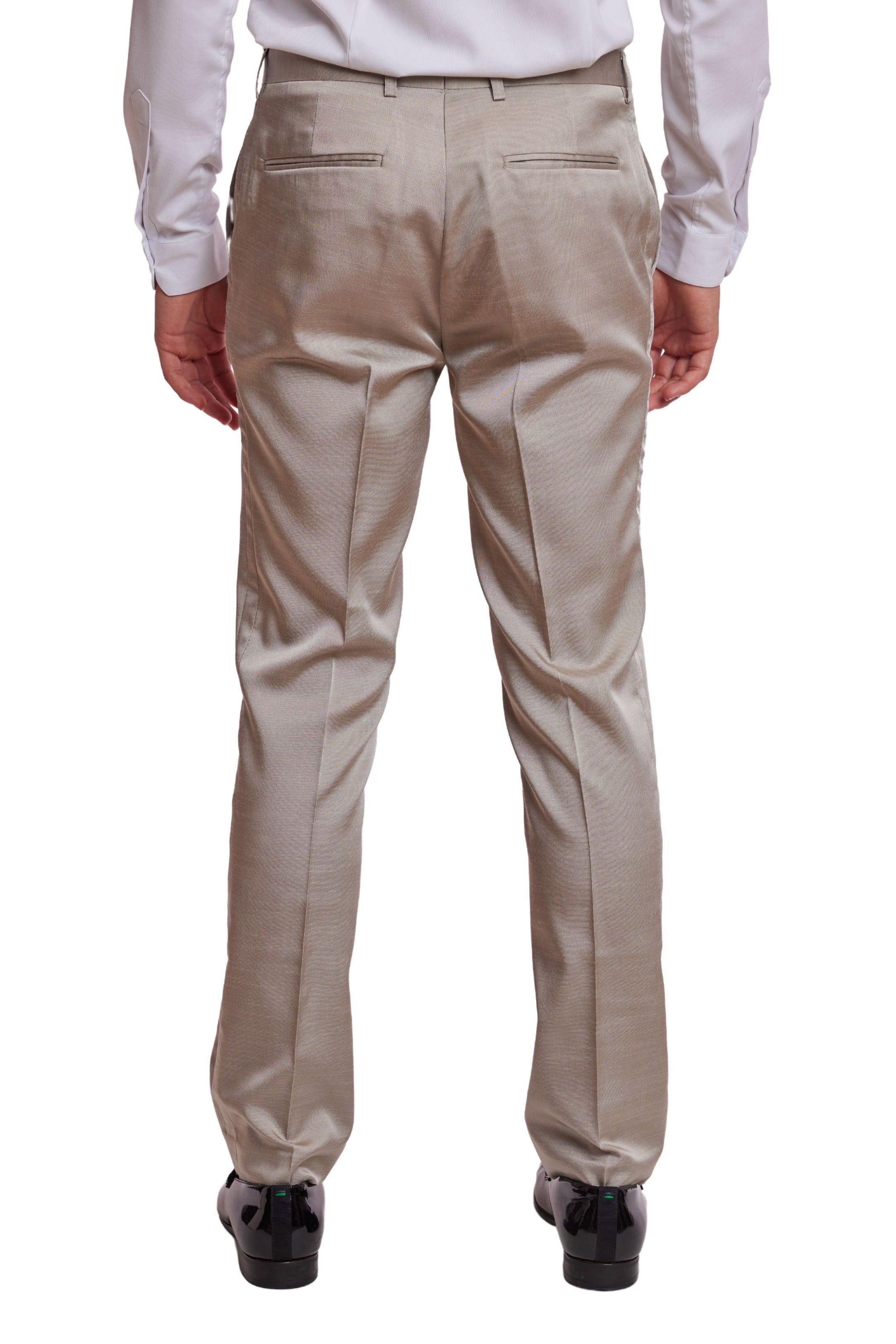 Sloane Tuxedo Pants - slim - Sable Beige