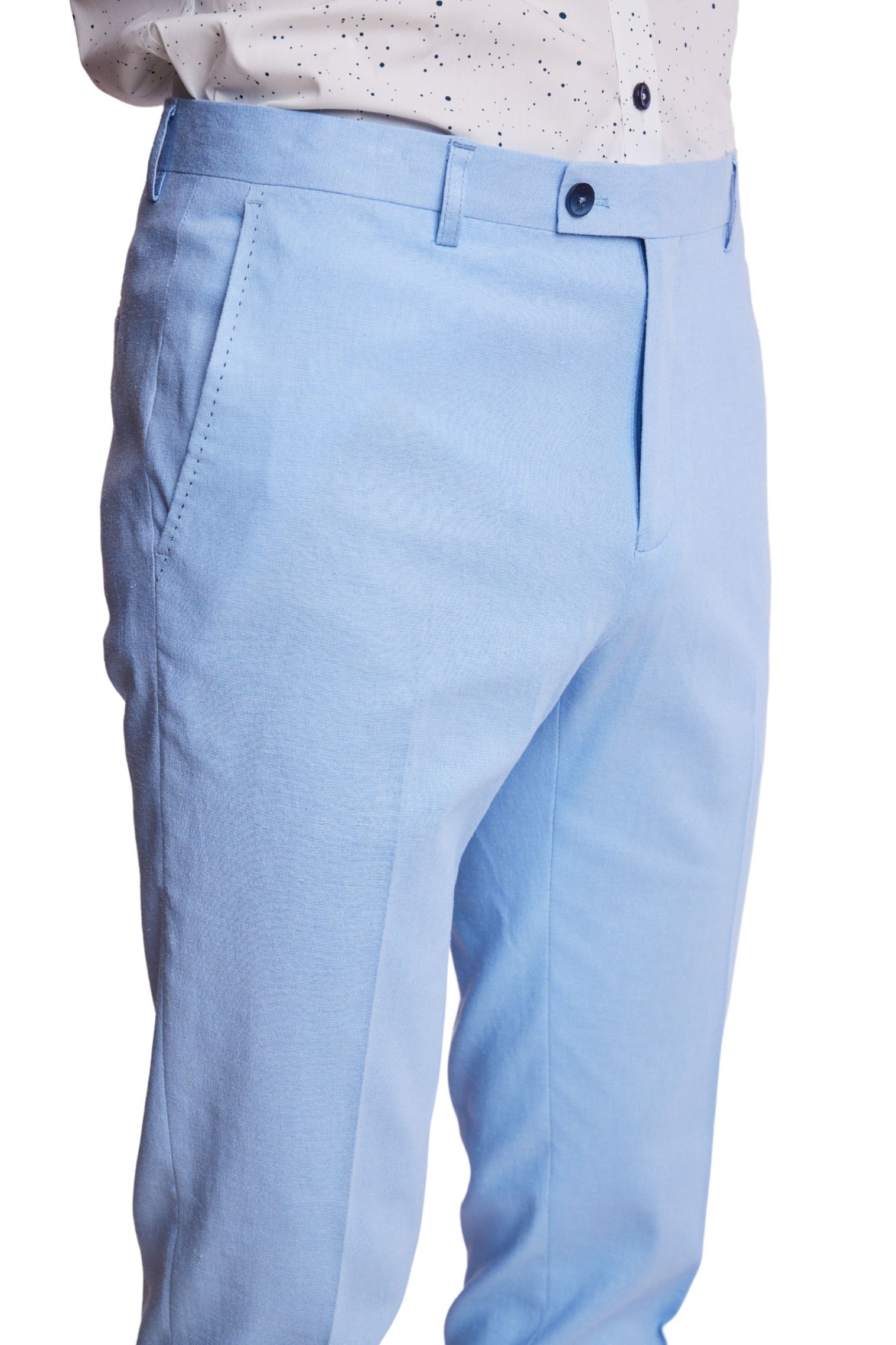 Downing Pants - slim - Baby Blue