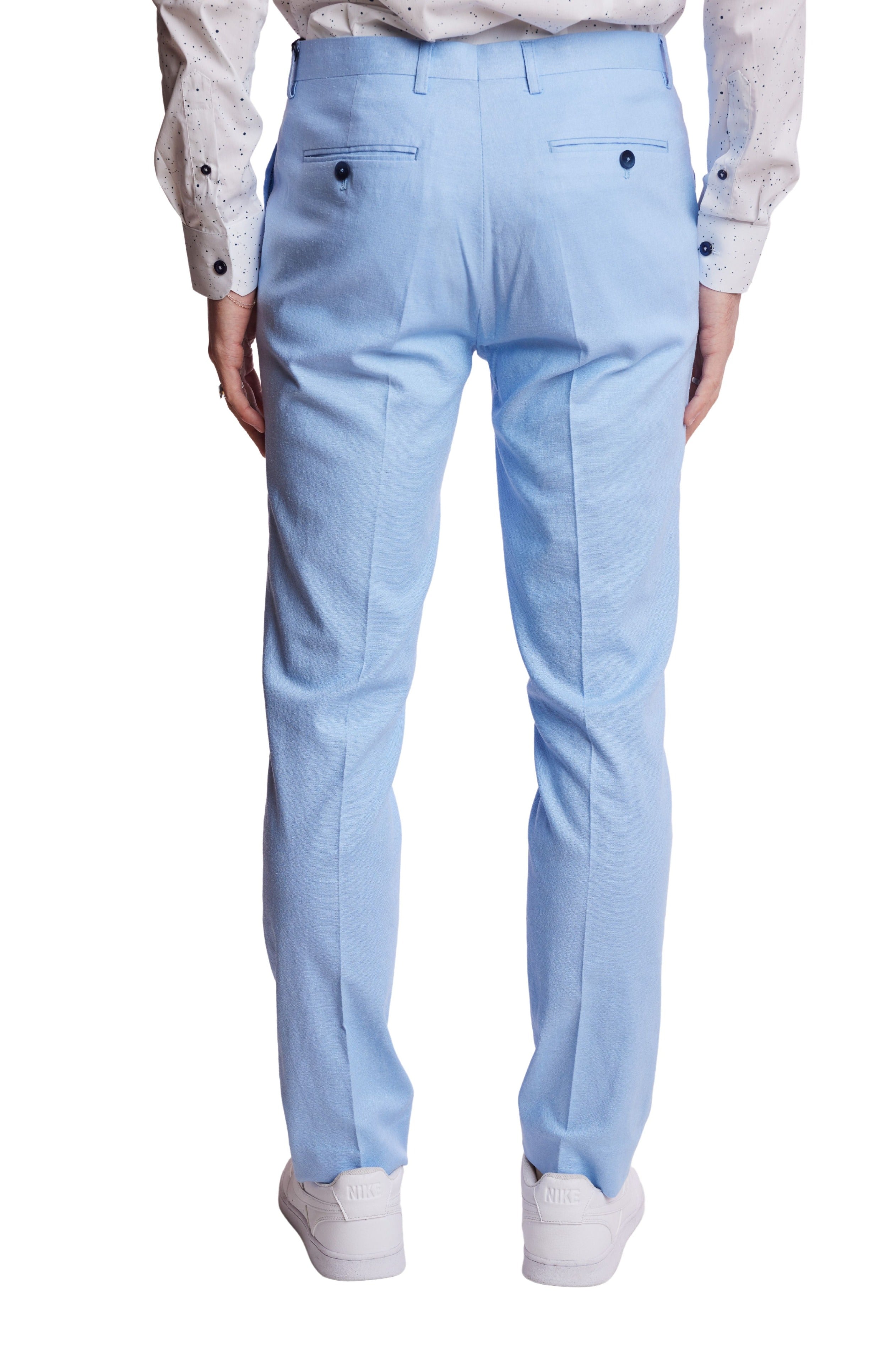 Downing Pants - slim - Baby Blue