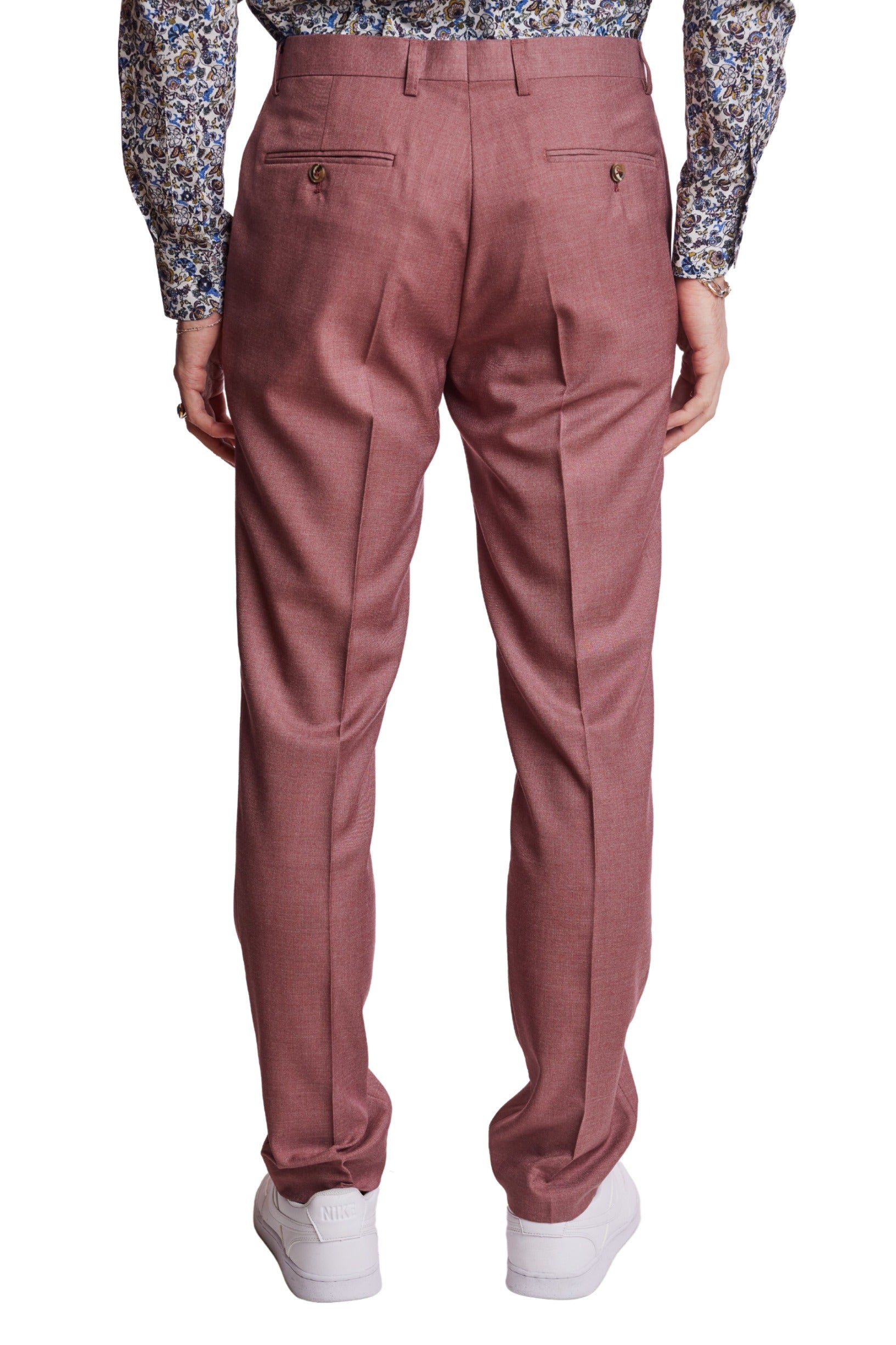 Downing Pants - slim - Dusty Pink