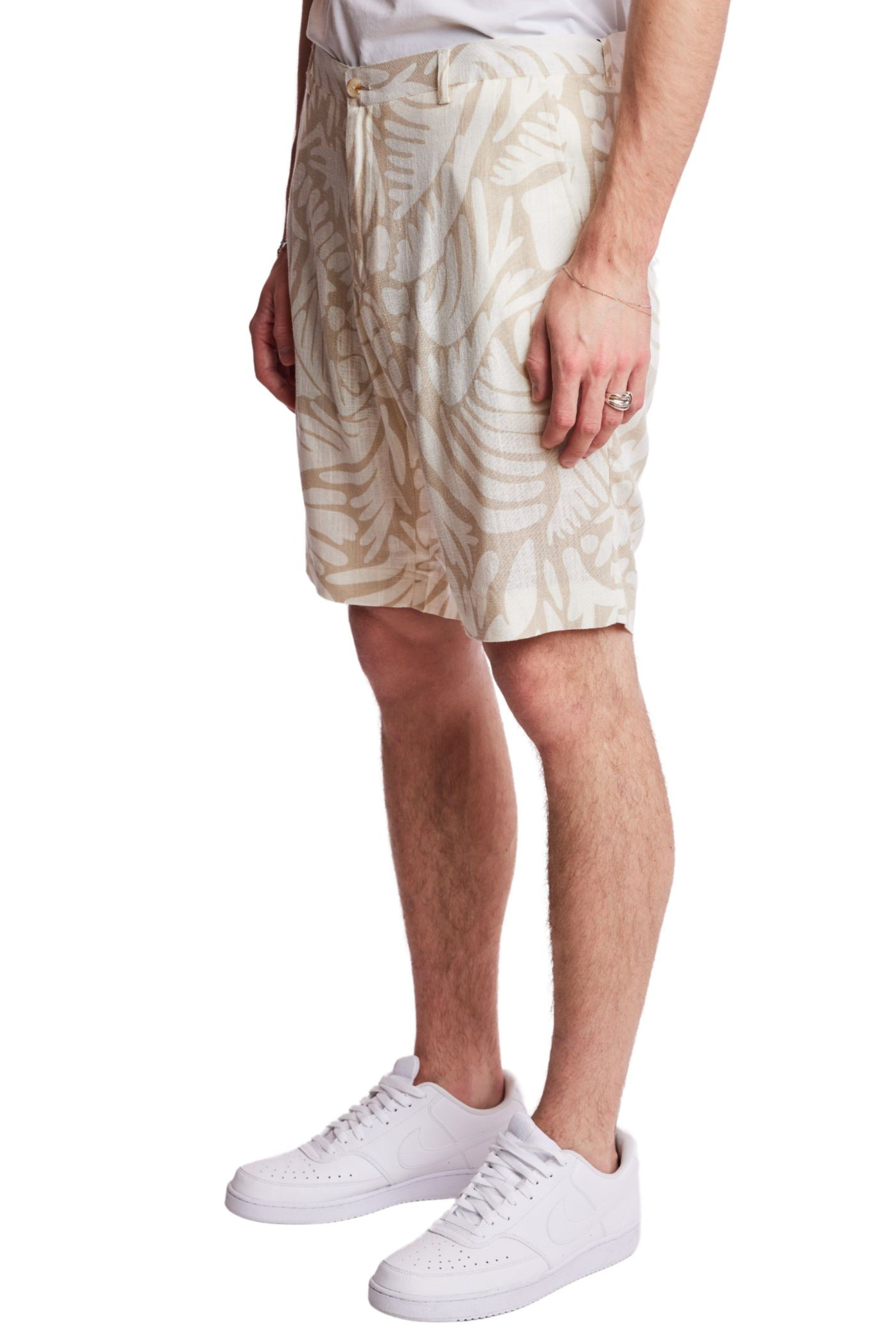 Felix Shorts - slim - Tan & Cream