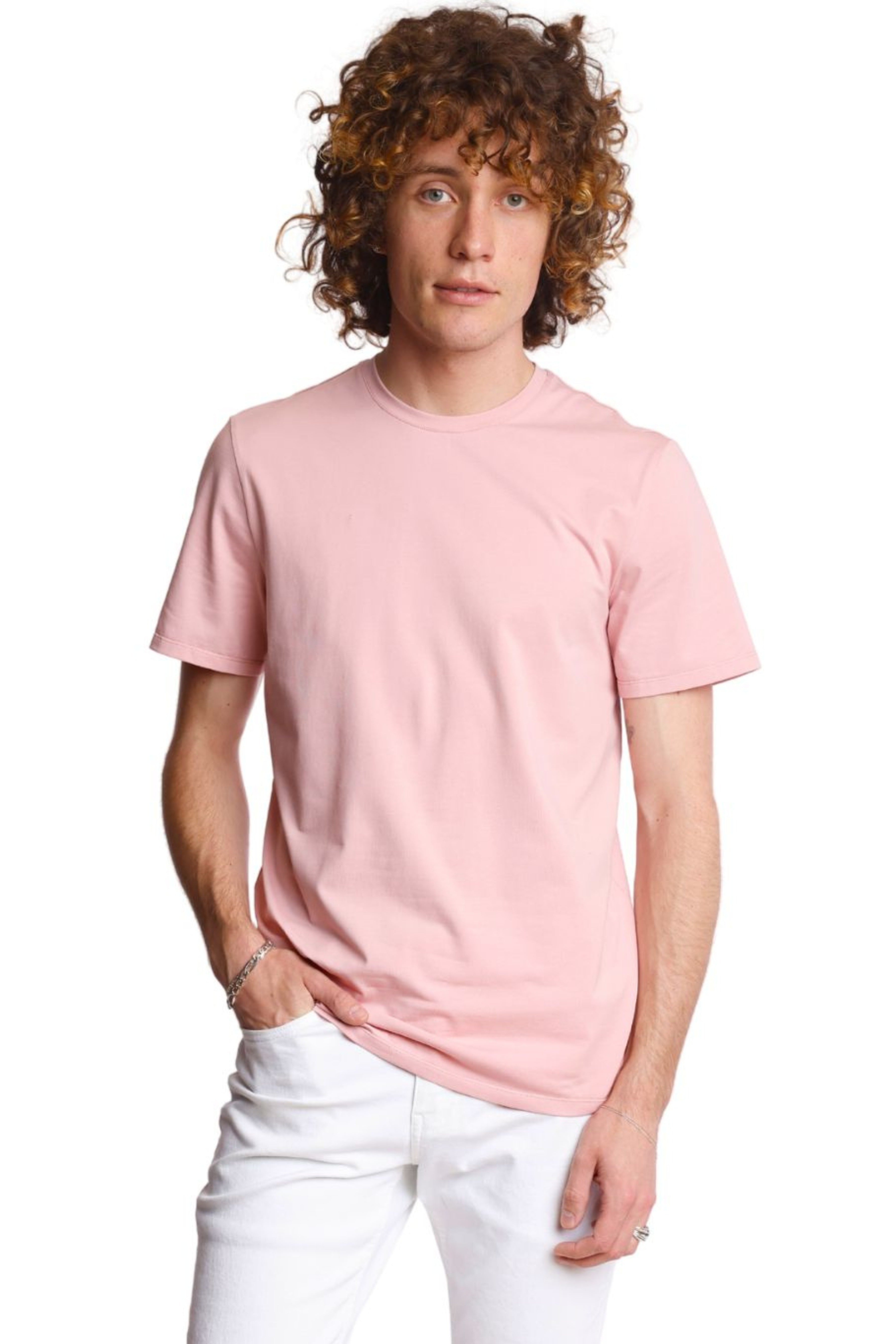 Lucas Crew T - Dusty Pink
