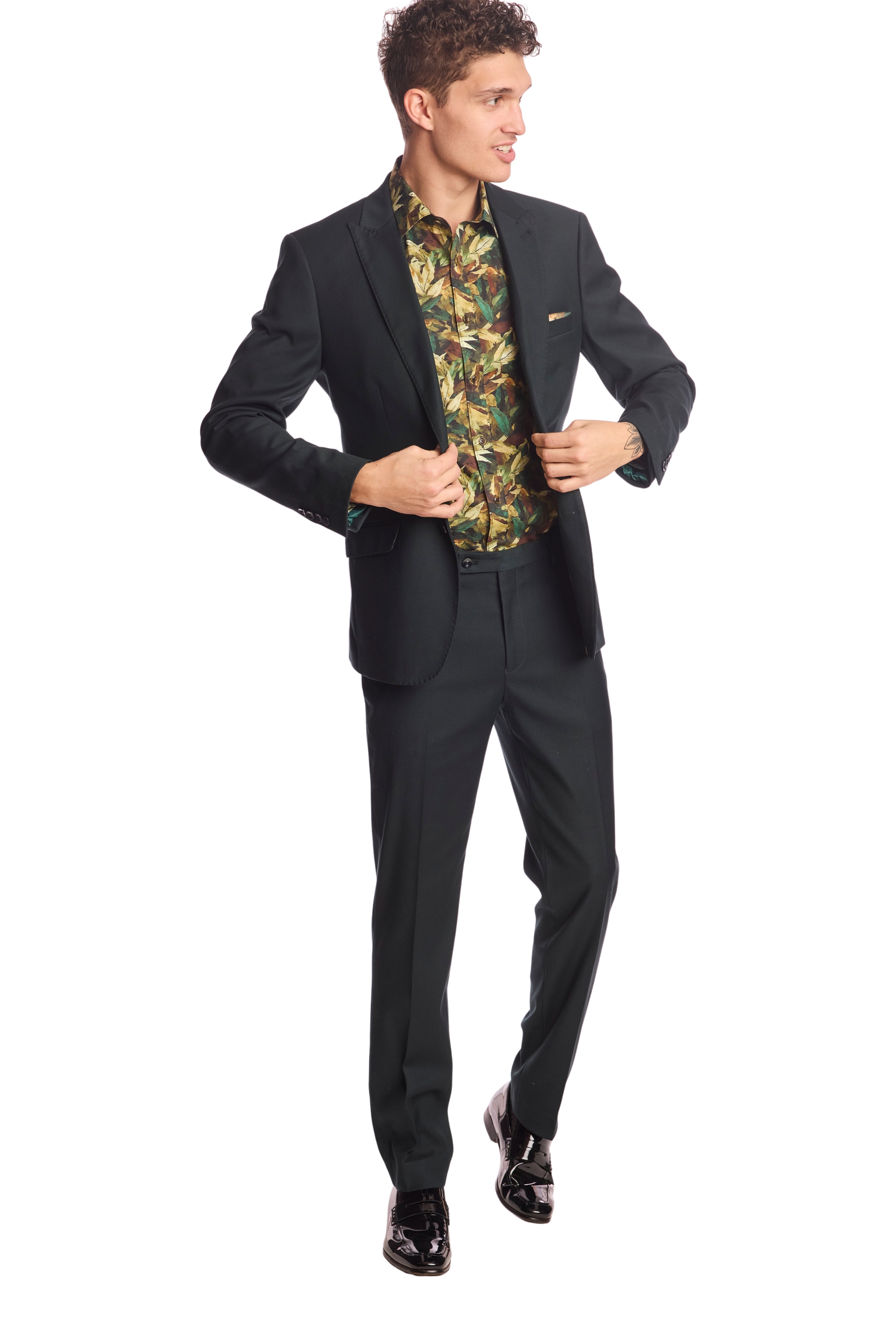 Ashton Peak Jacket - slim - Dark Forest Green