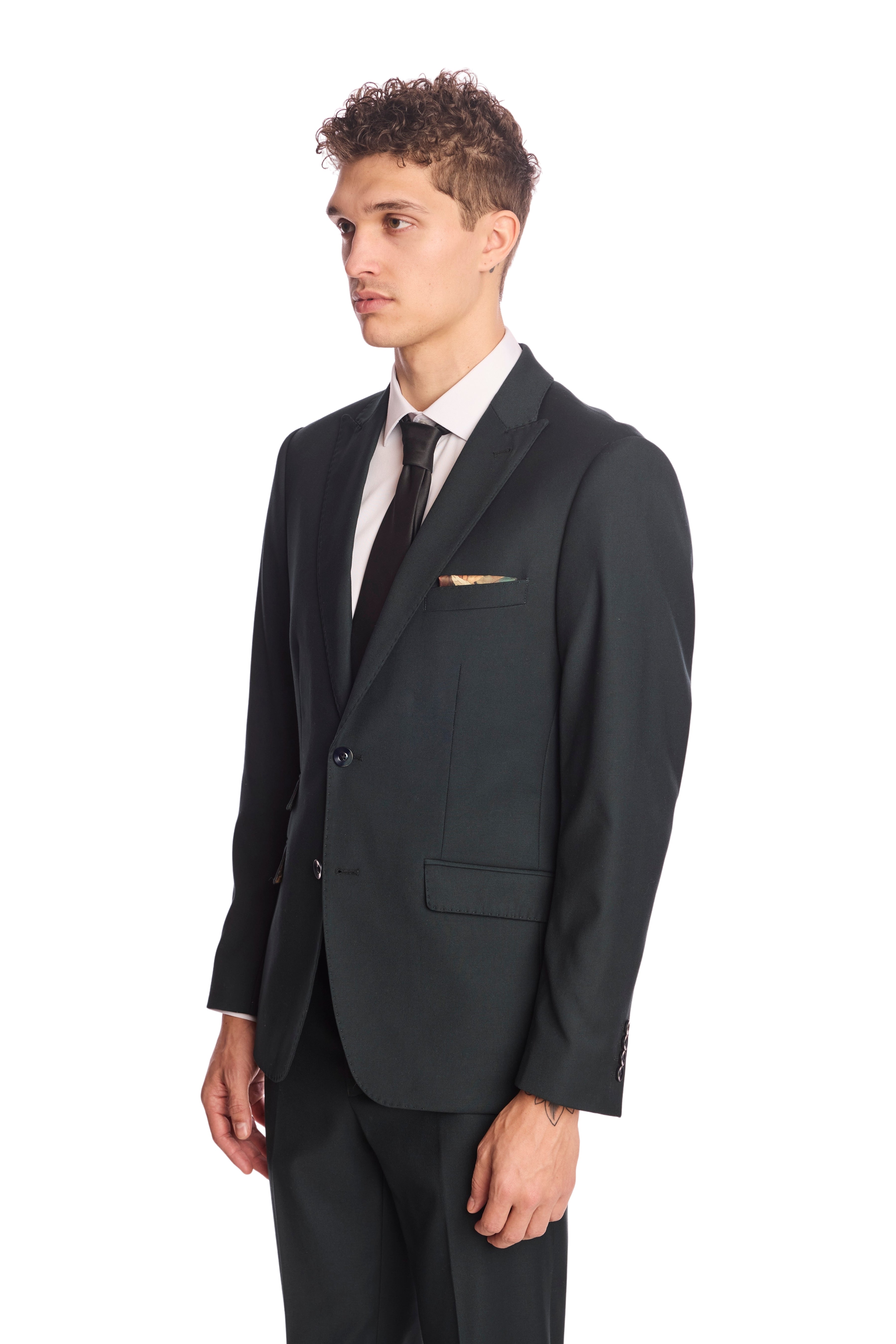 Ashton Peak Jacket - slim - Dark Forest Green