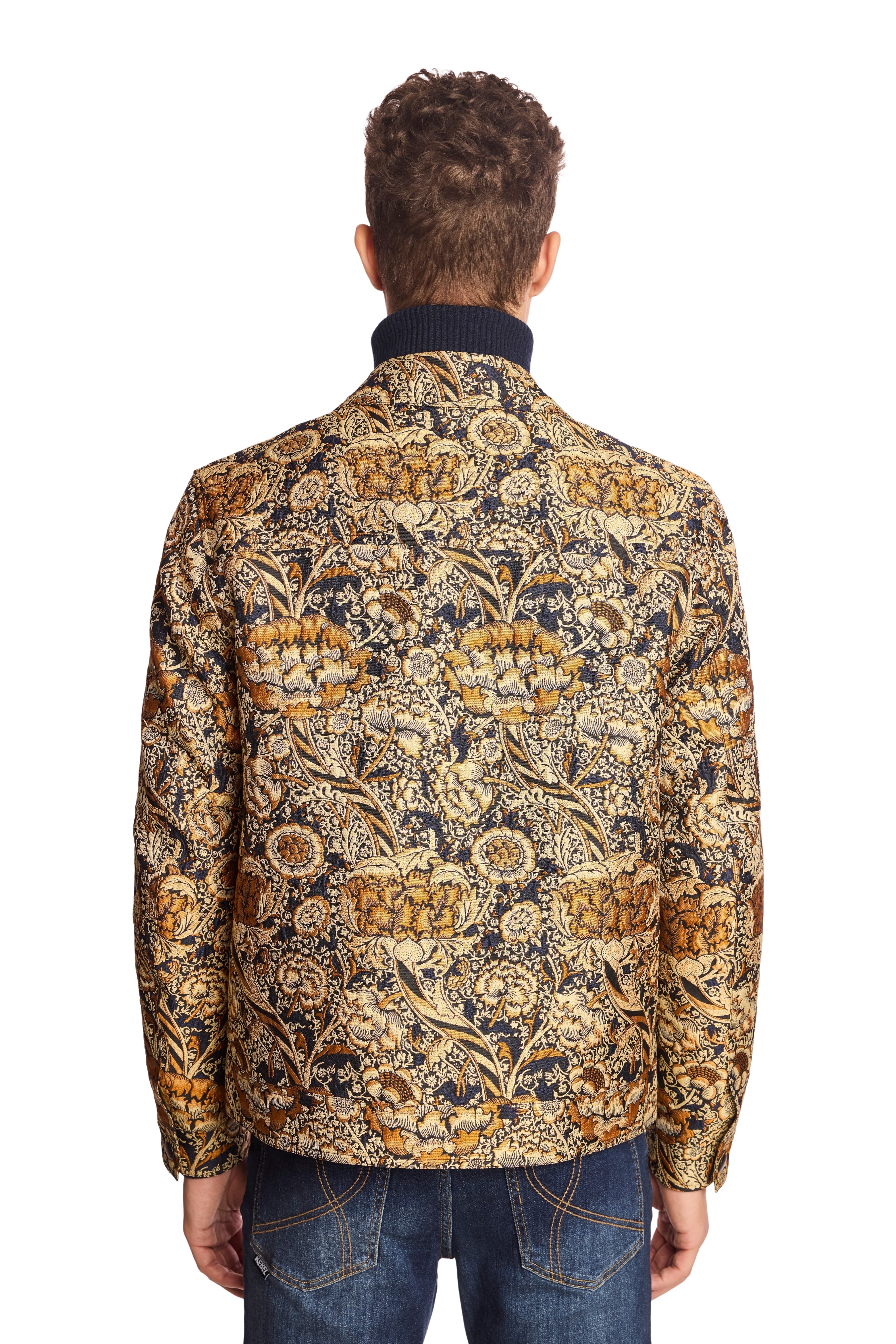 Milo Bomber Jacket - Golden Navy Multi