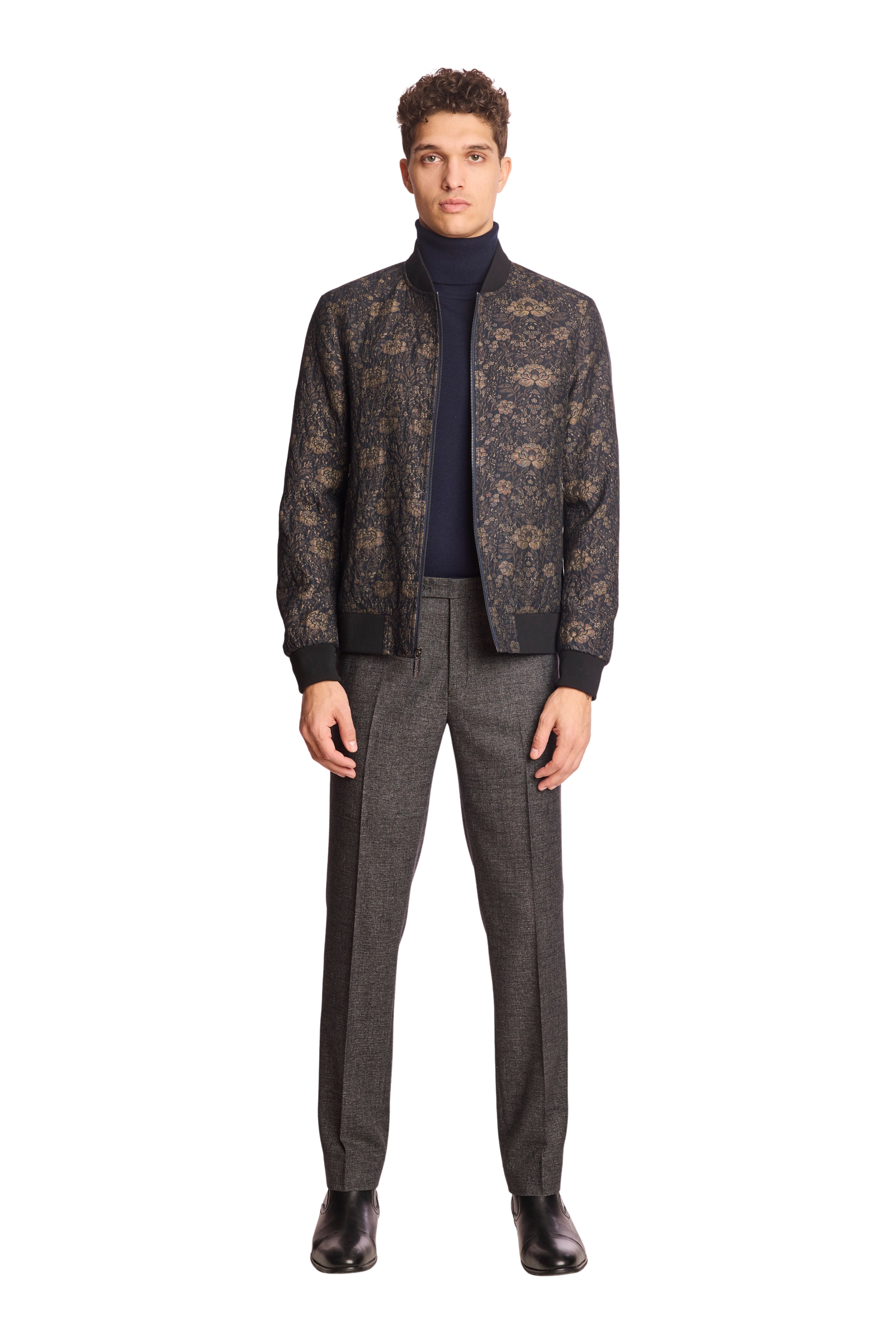 Hyde Bomber Jacket - Blue Multi