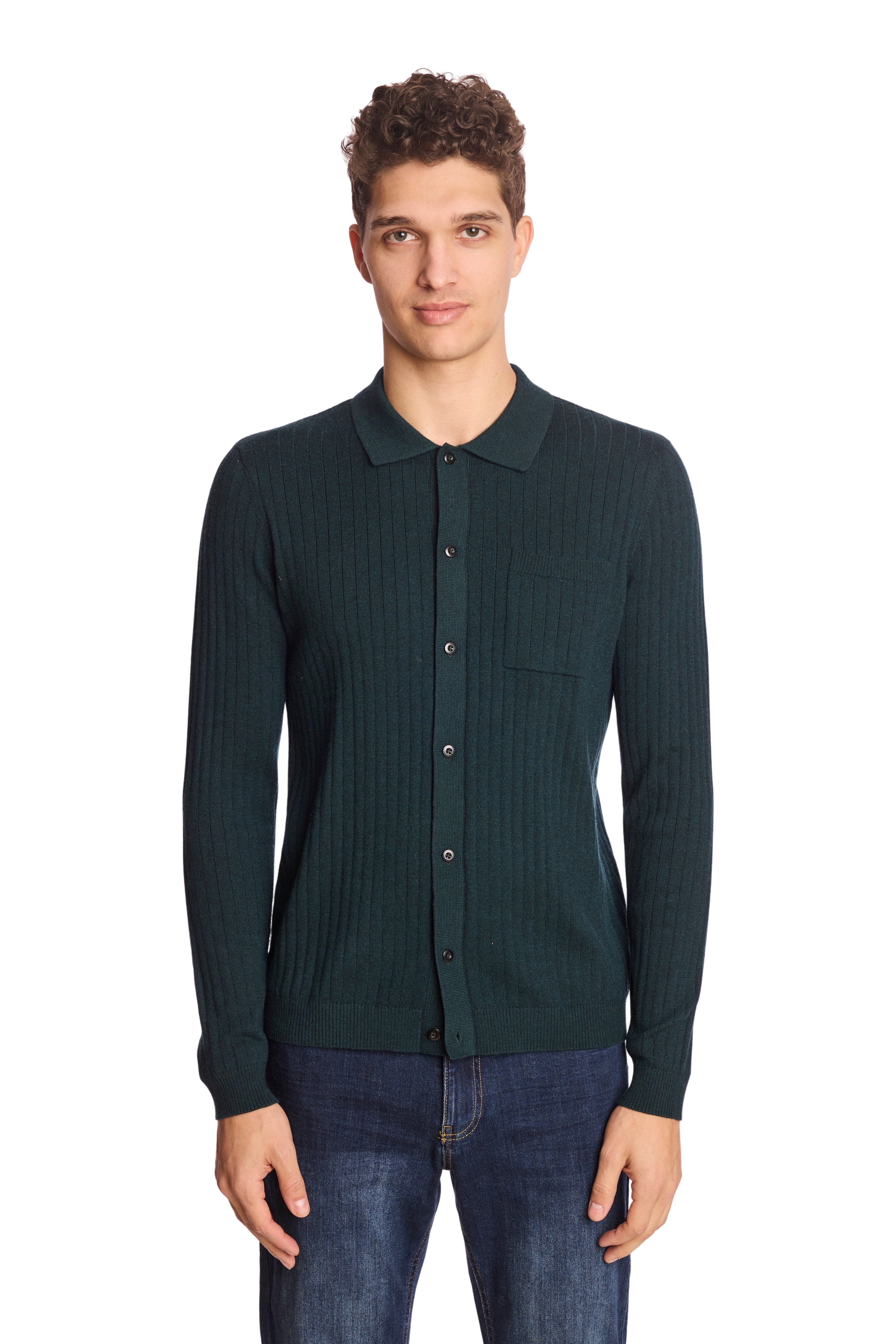 Full Placket Polo - Jungle