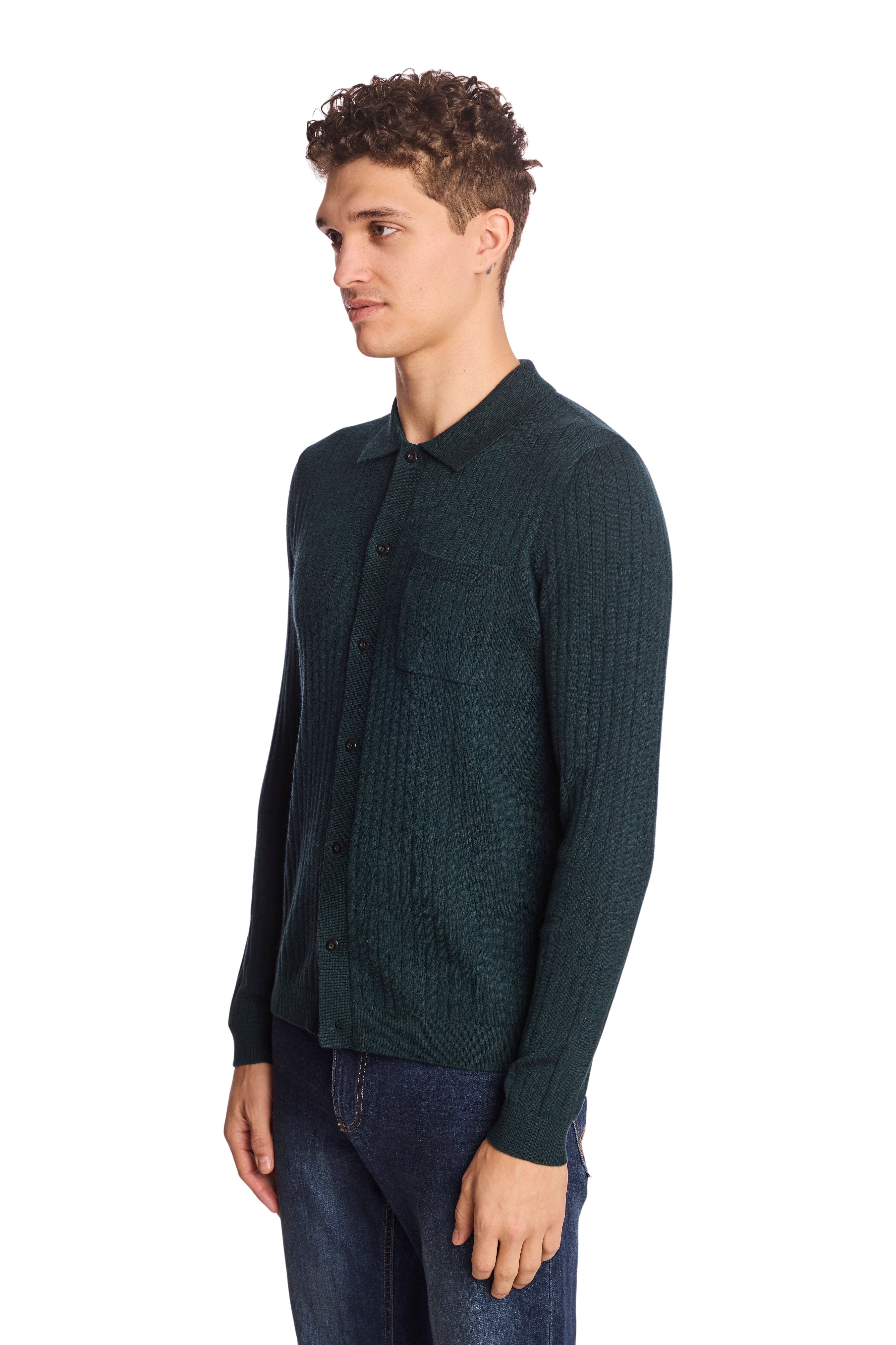 Full Placket Polo - Jungle