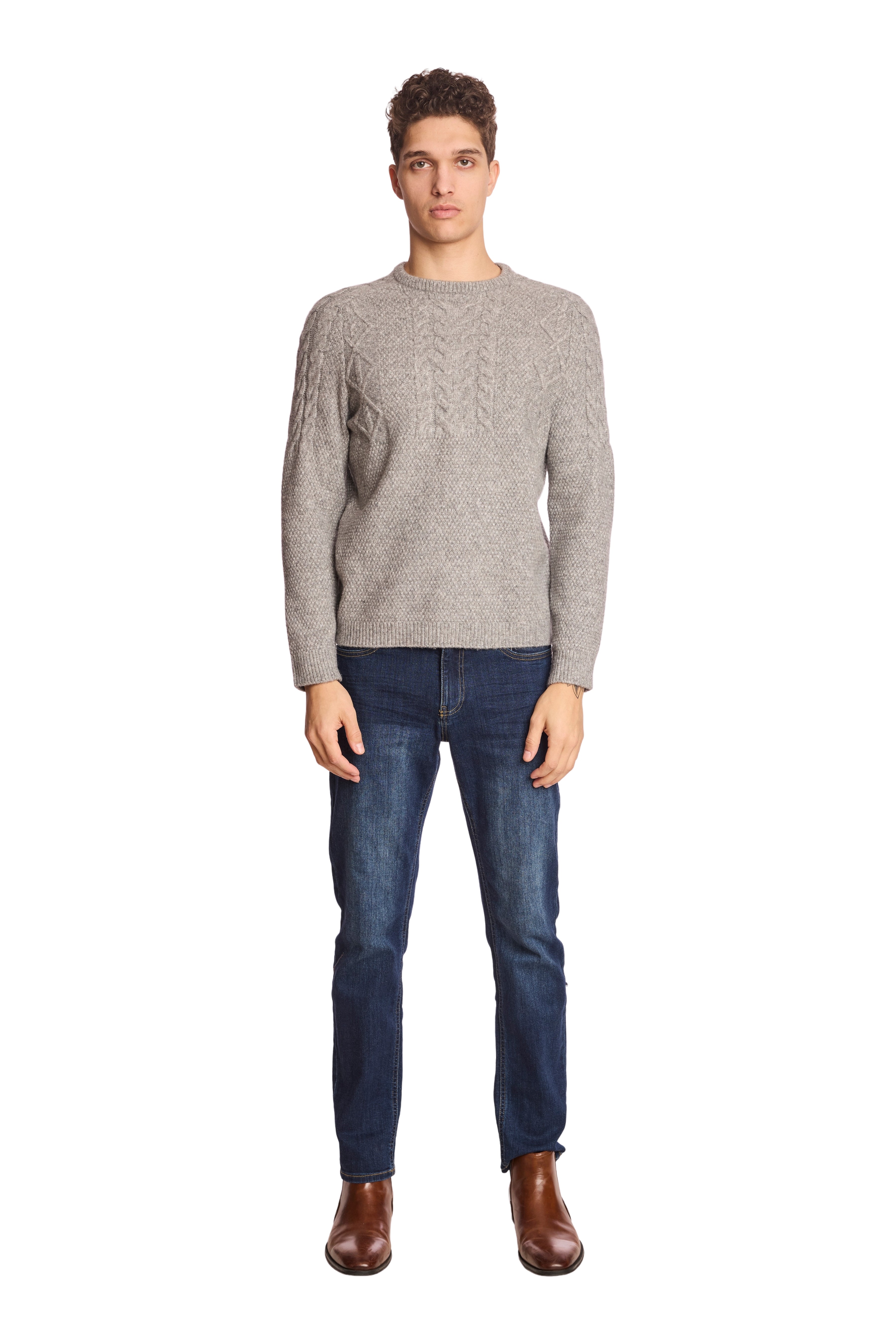 Crewneck Sweater - Smoke