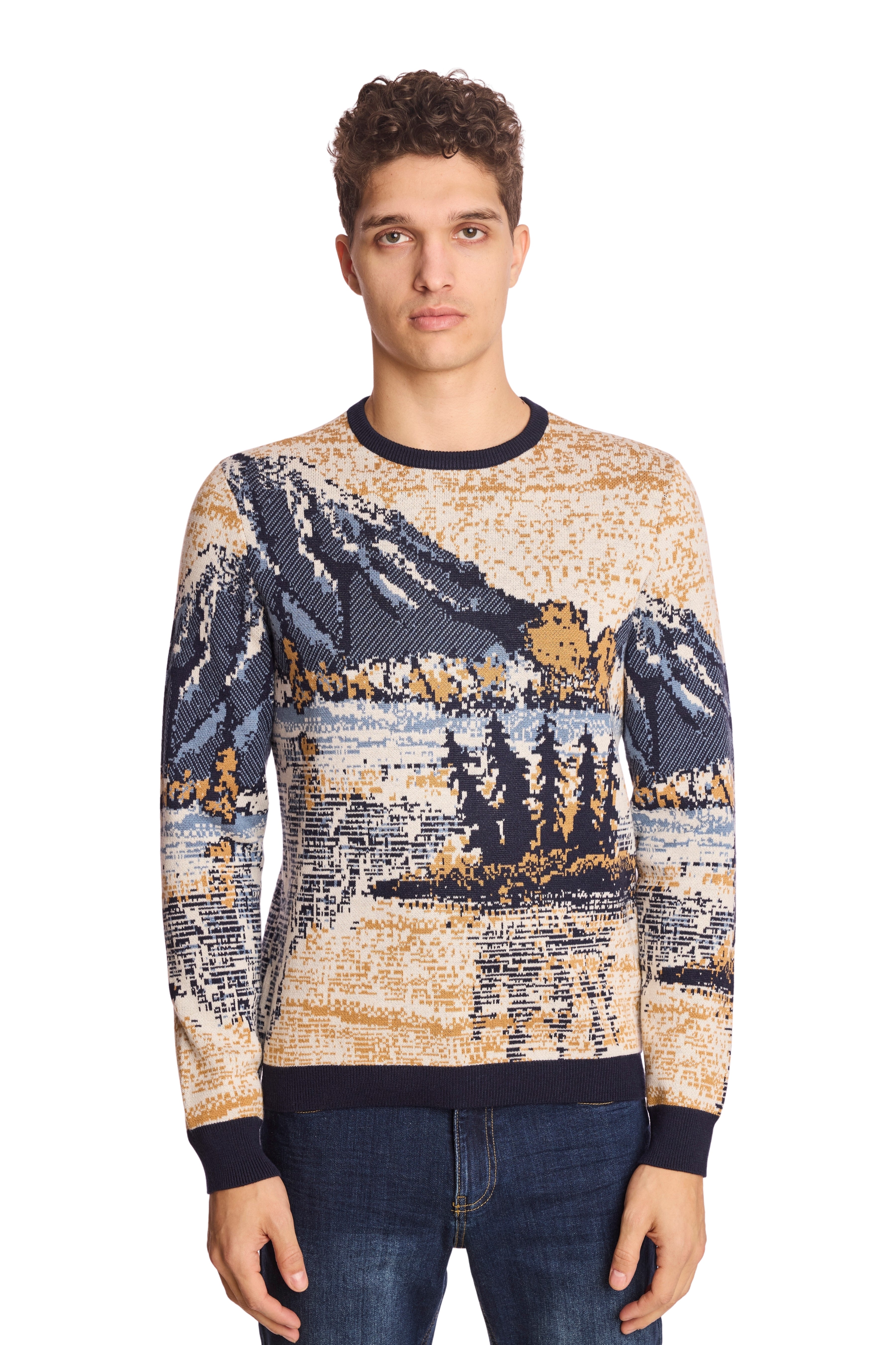 Crewneck Sweater - Mountain Retreat