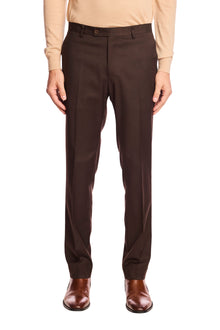  Downing pants - slim - Dark Chocolate