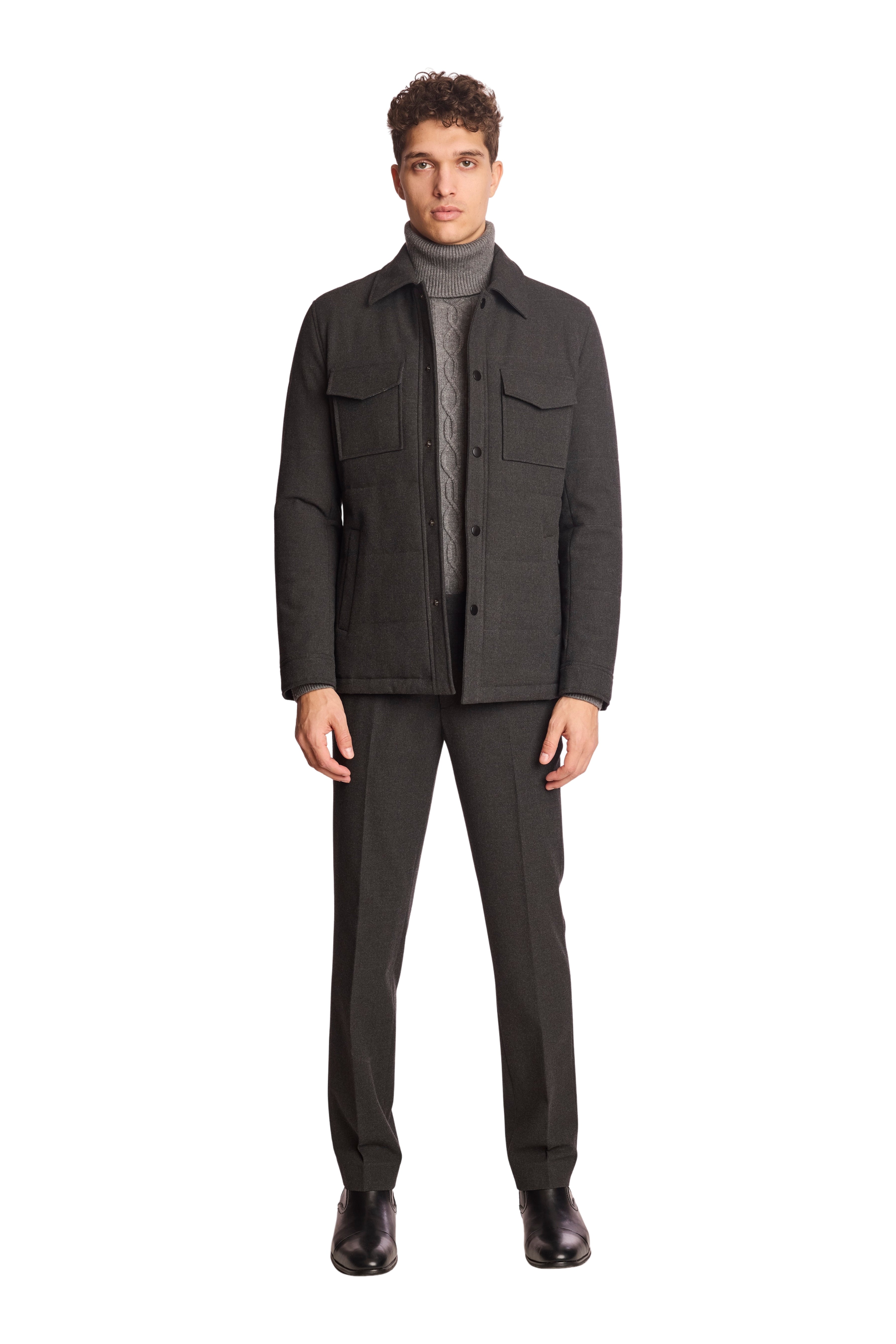 Downing Pants - slim - Charcoal Grey