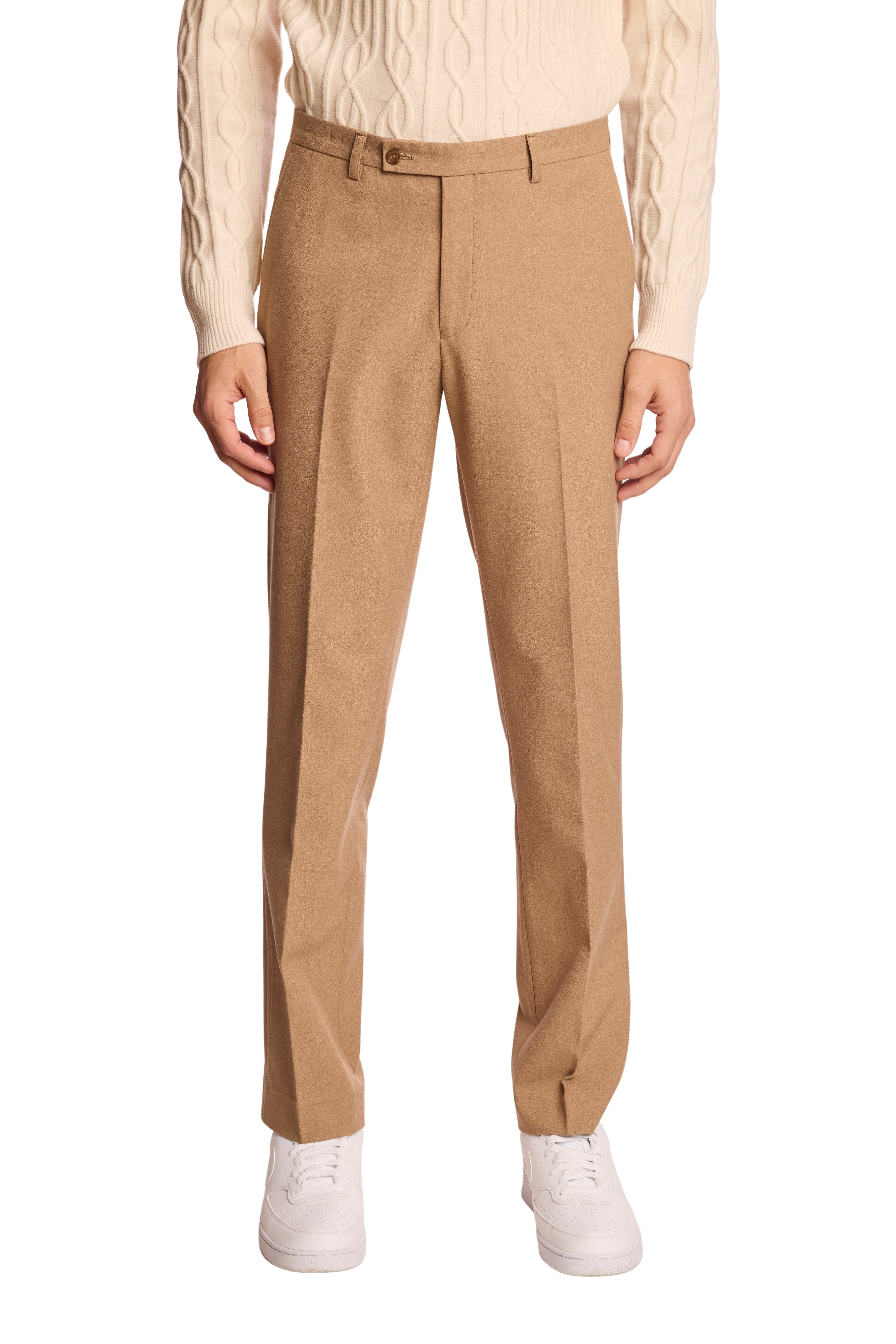 Downing Pants - slim - Light Camel