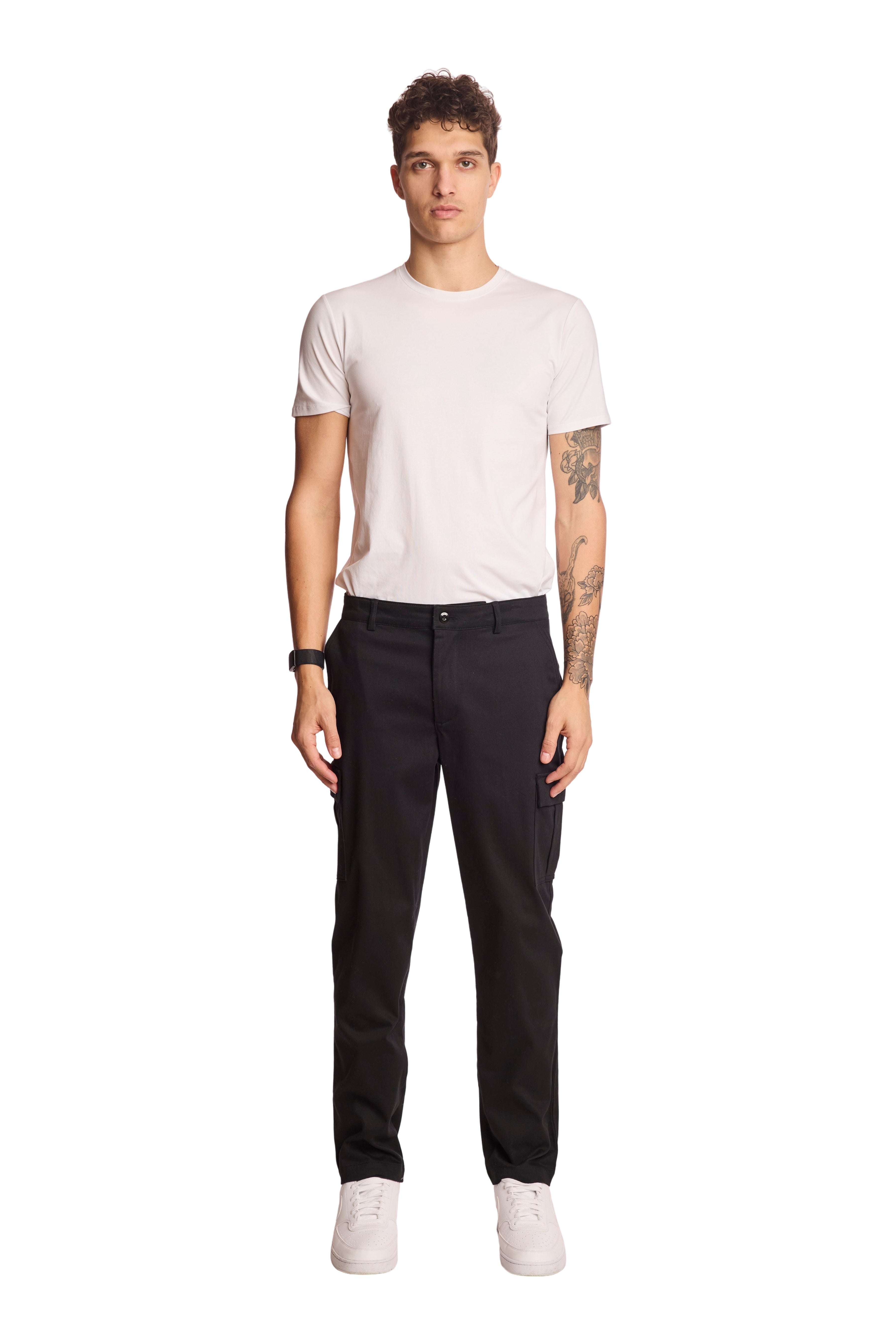 Cargo Pants - slim - Black