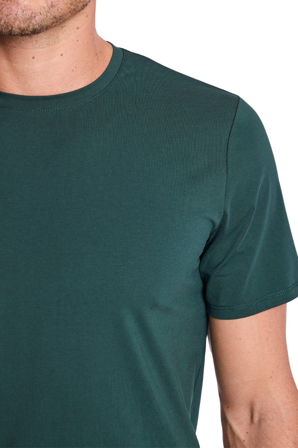 Lucas Crew T - Forest Green