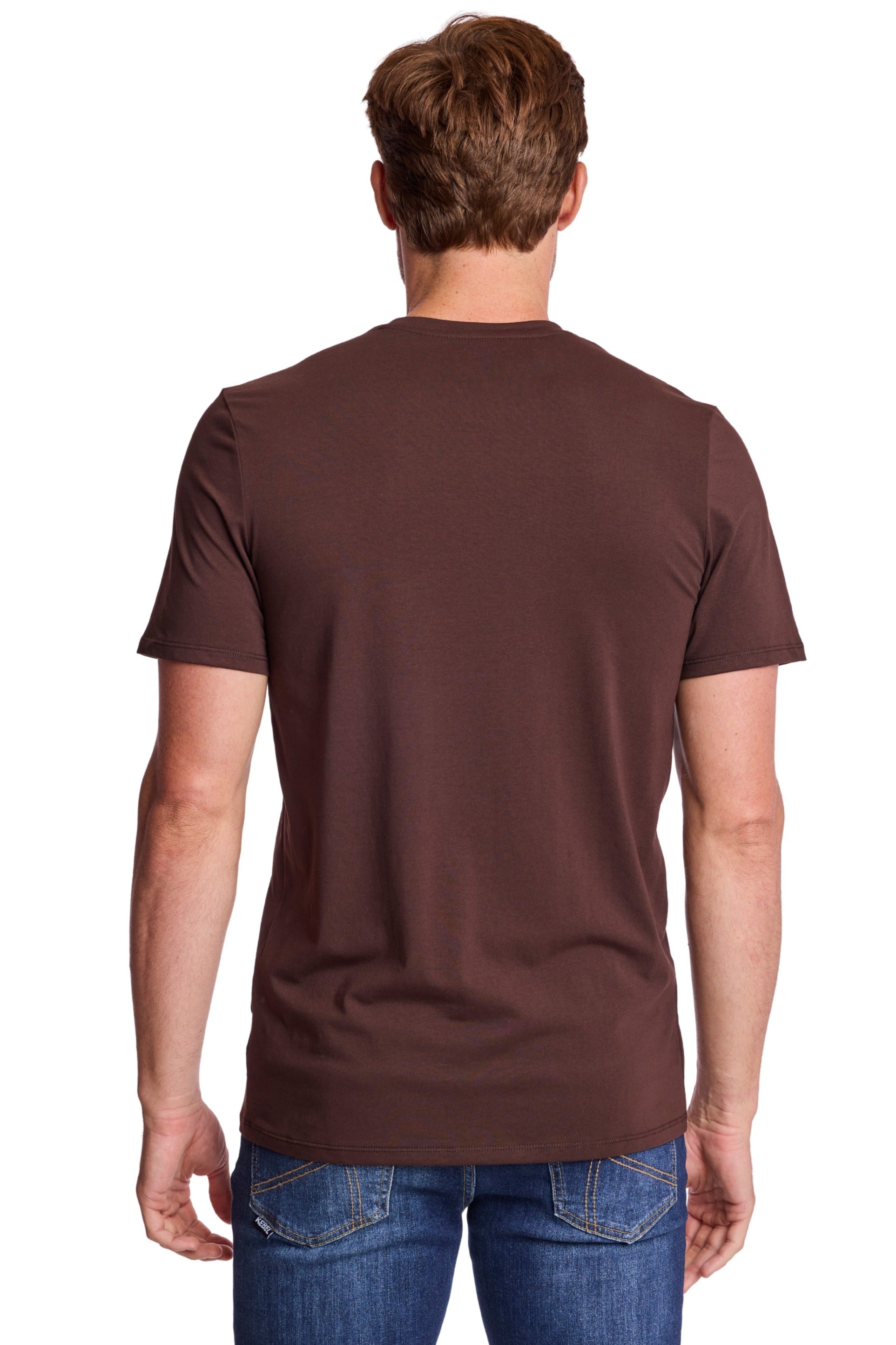 Lucas Crew T - Dark Brown