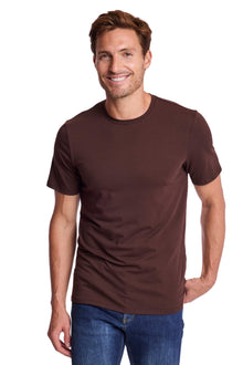  Lucas Crew T - Dark Brown