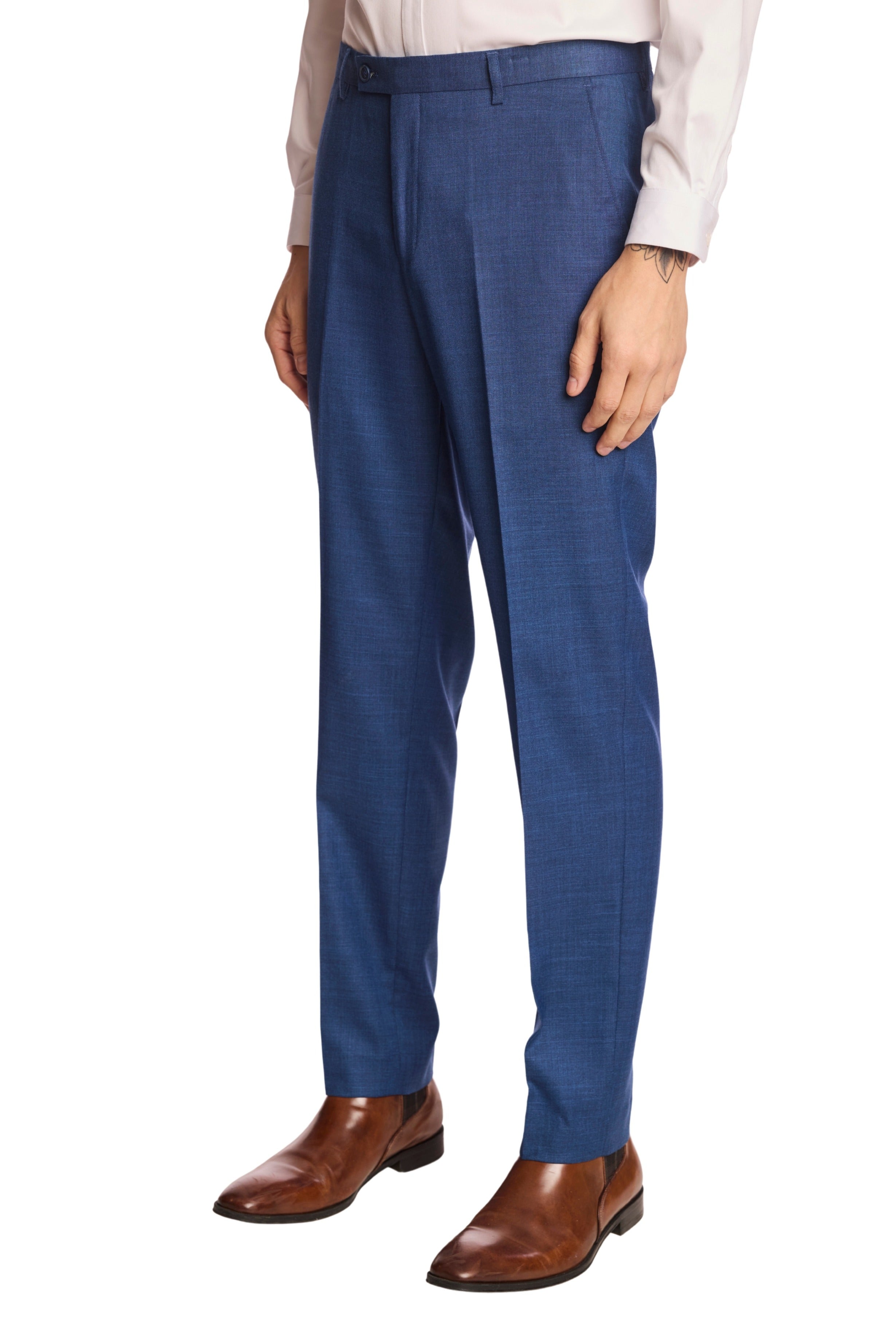 Modern Fit - Downing Pants - Deep Blue Shark