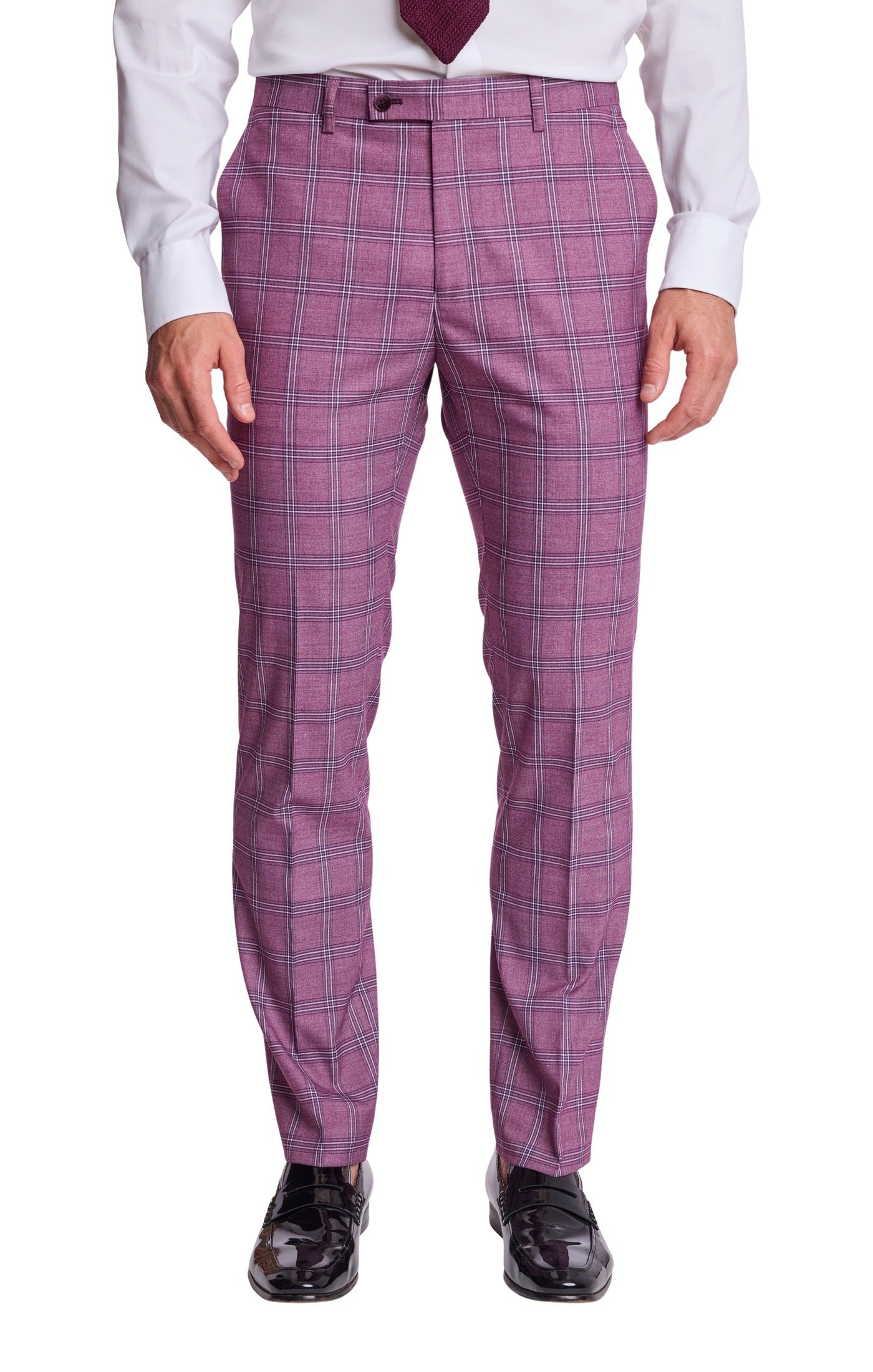 Downing Pants - slim - Summer Berry Check