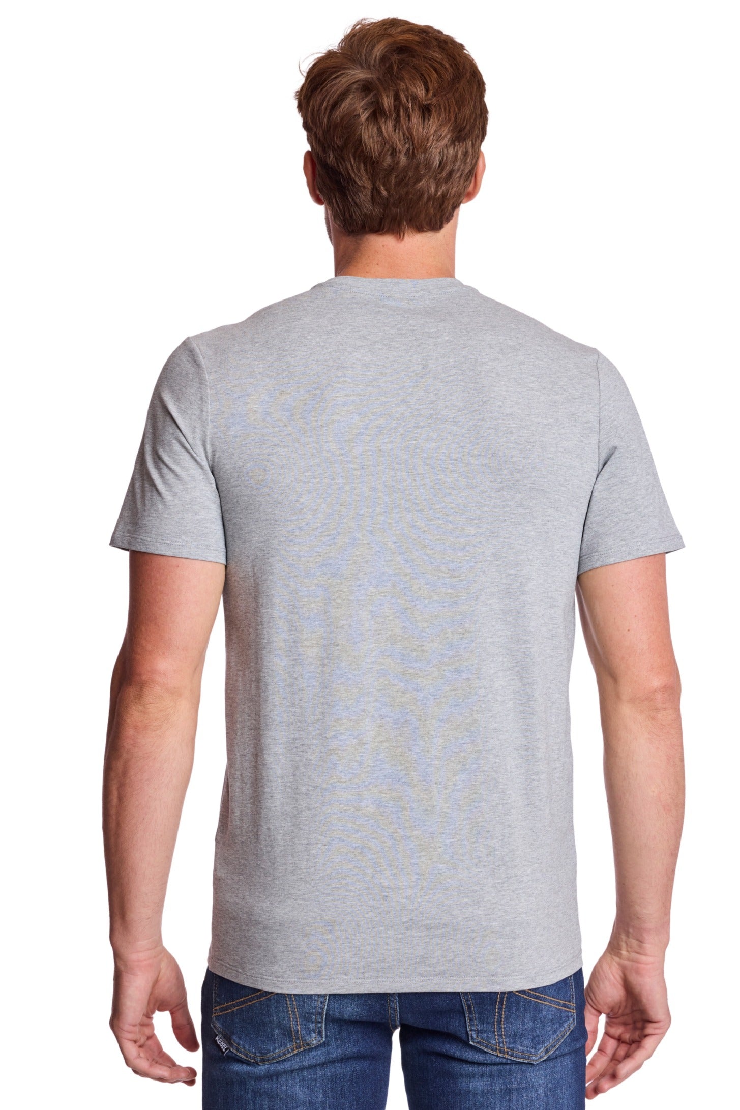 Lucas Crewneck T-Shirt - Light Grey