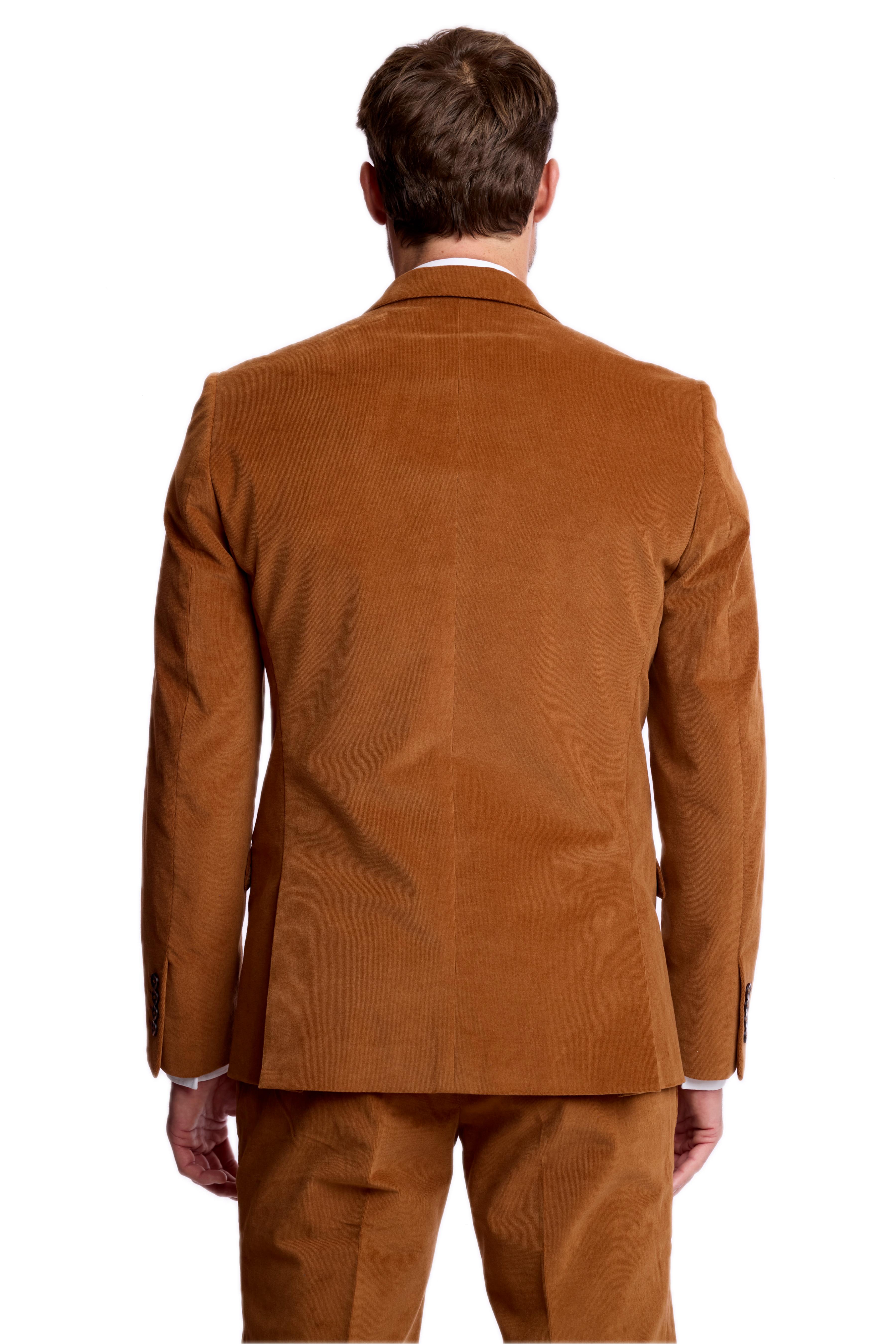 Ashton Peak Jacket - slim - Caramel Coffee