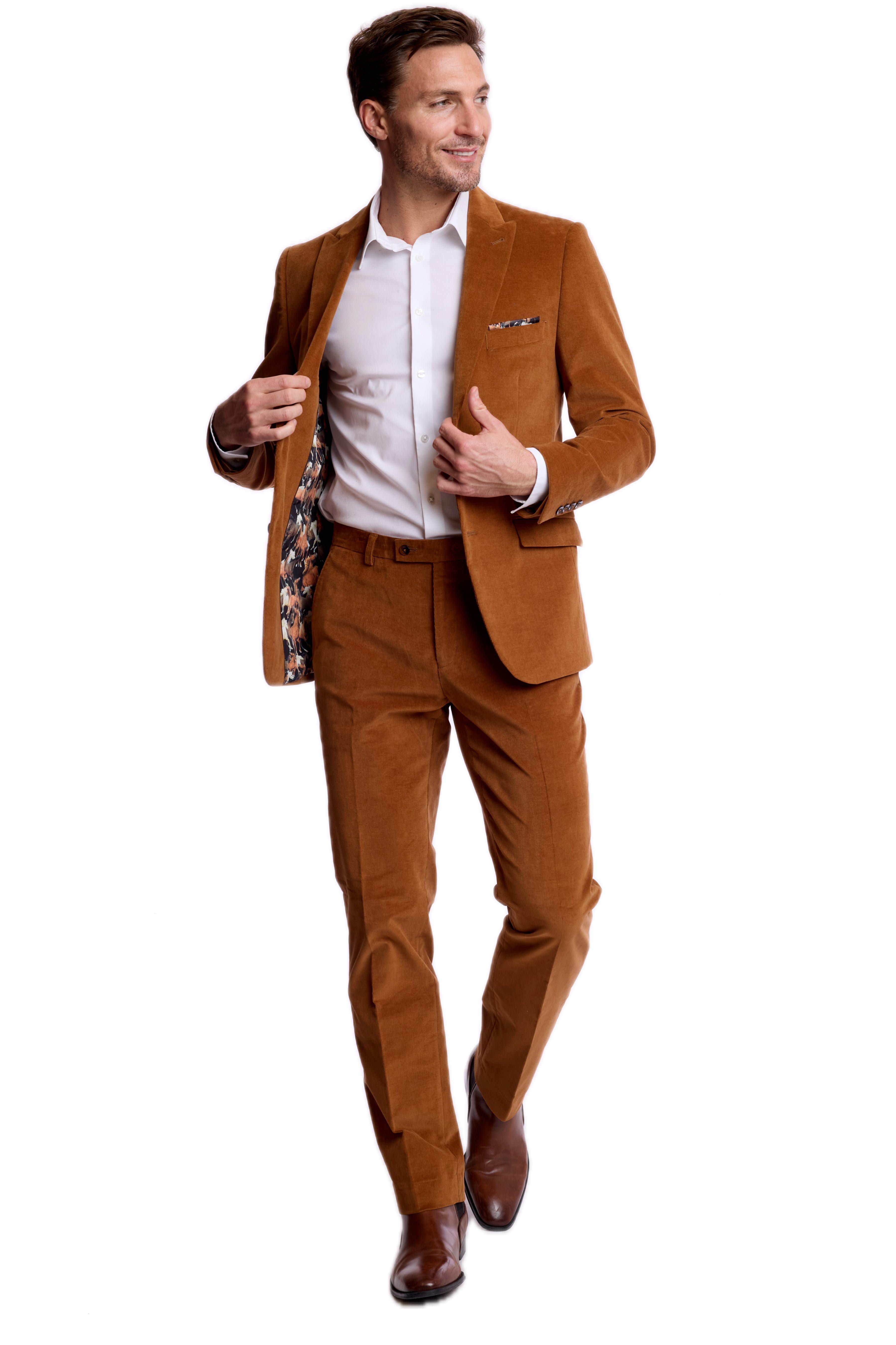 Ashton Peak Jacket - slim - Caramel Coffee