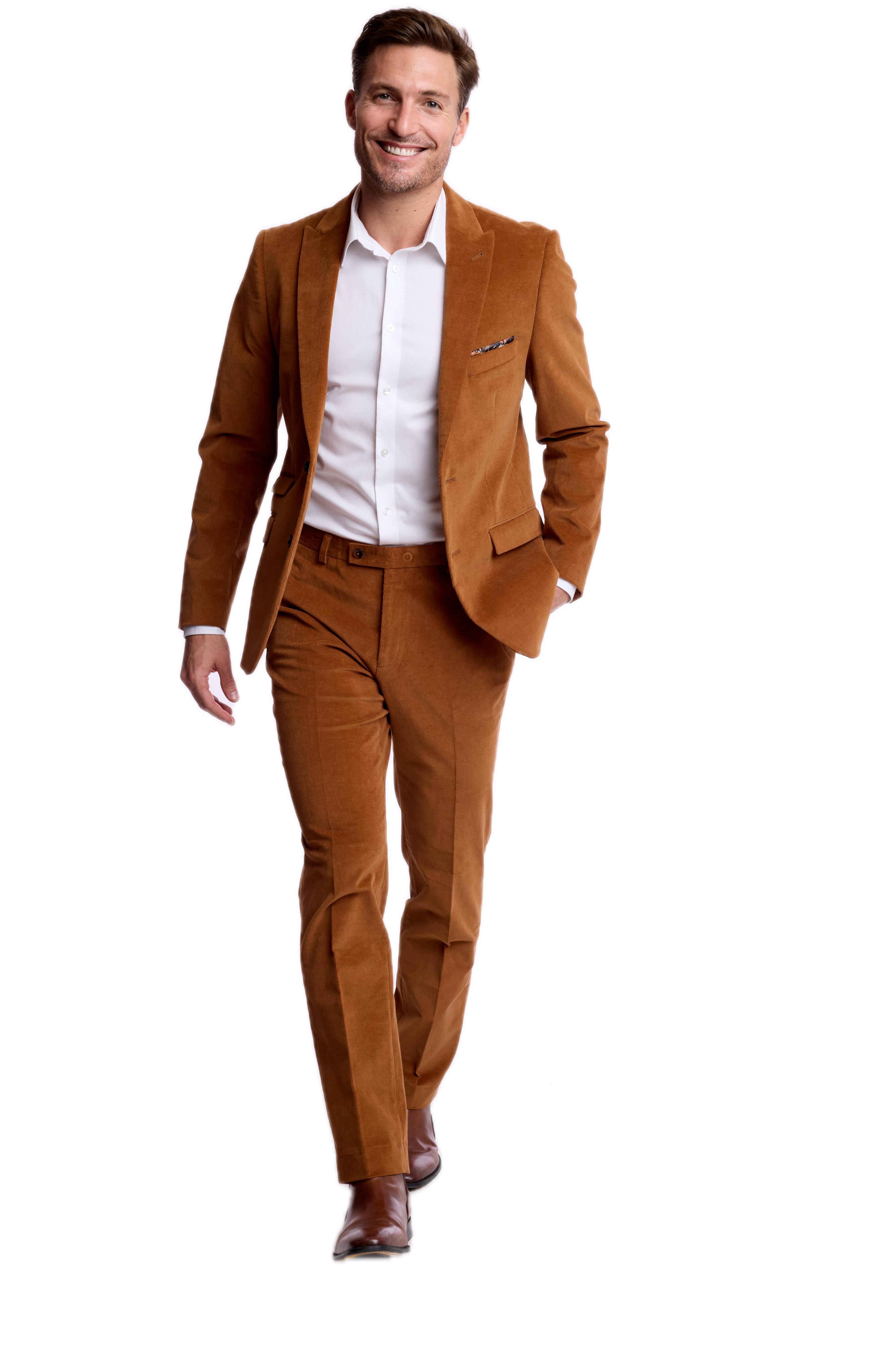 Ashton Peak Jacket - slim - Caramel Coffee