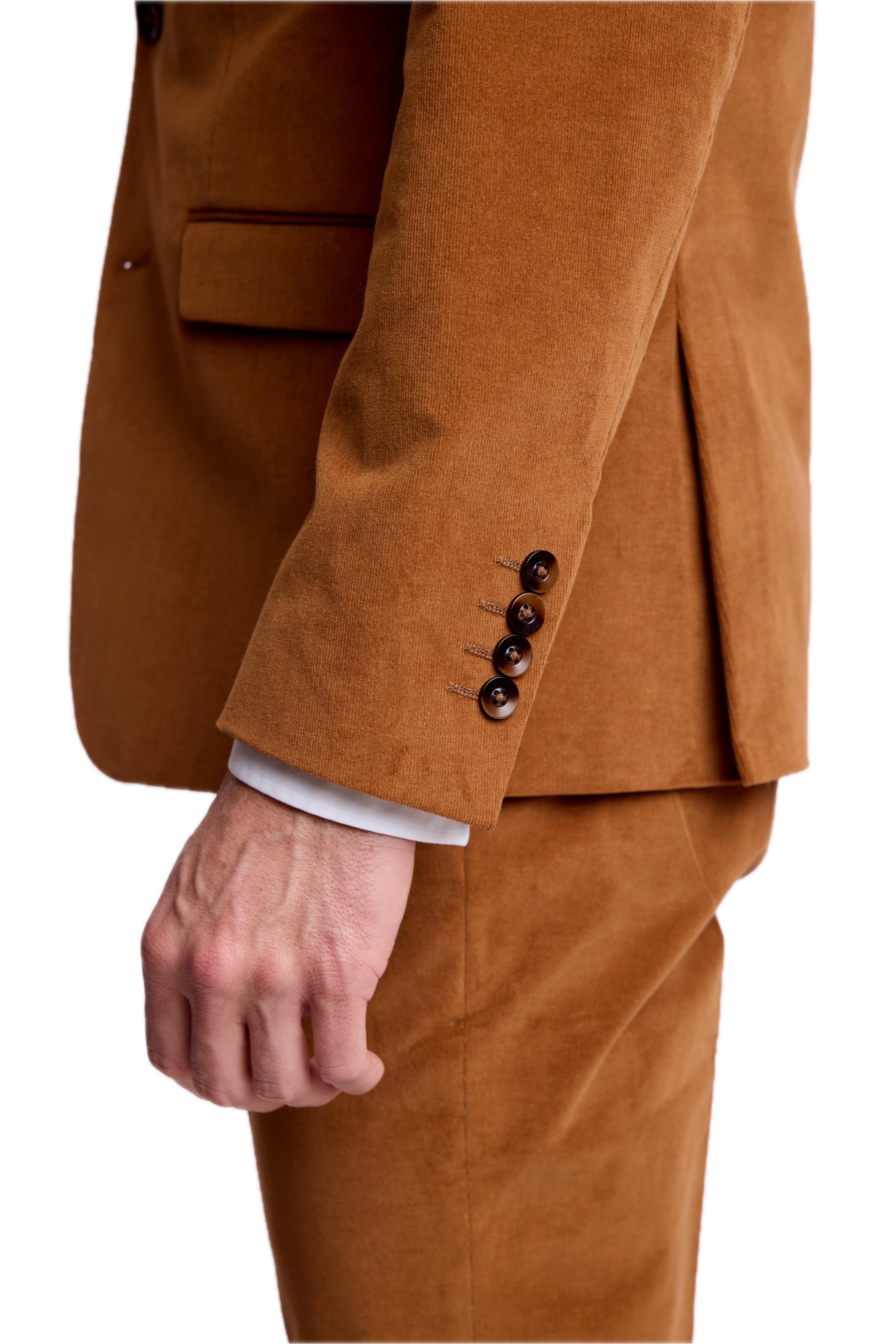 Ashton Peak Jacket - slim - Caramel Coffee
