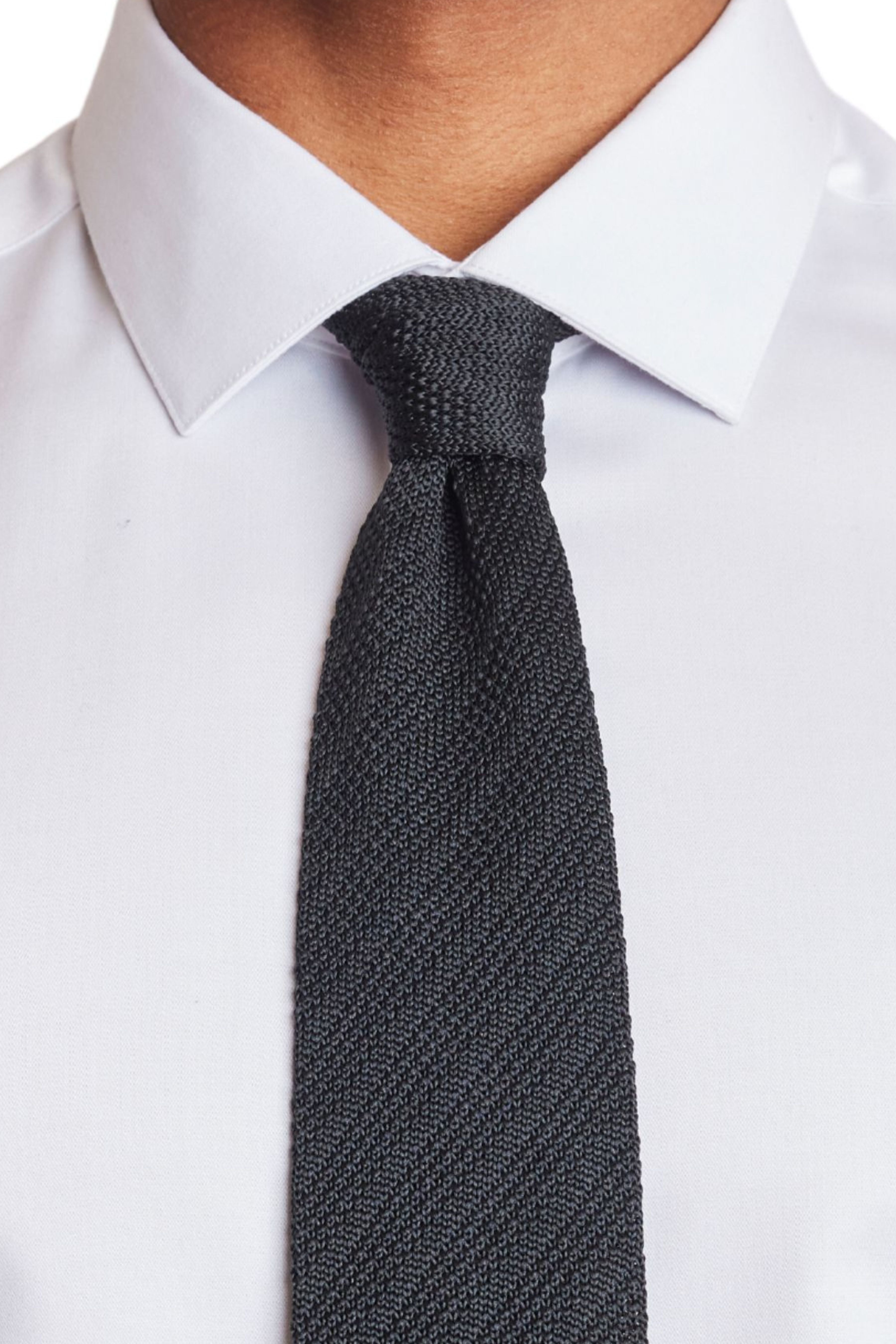 Stanley Knit Tie - Black