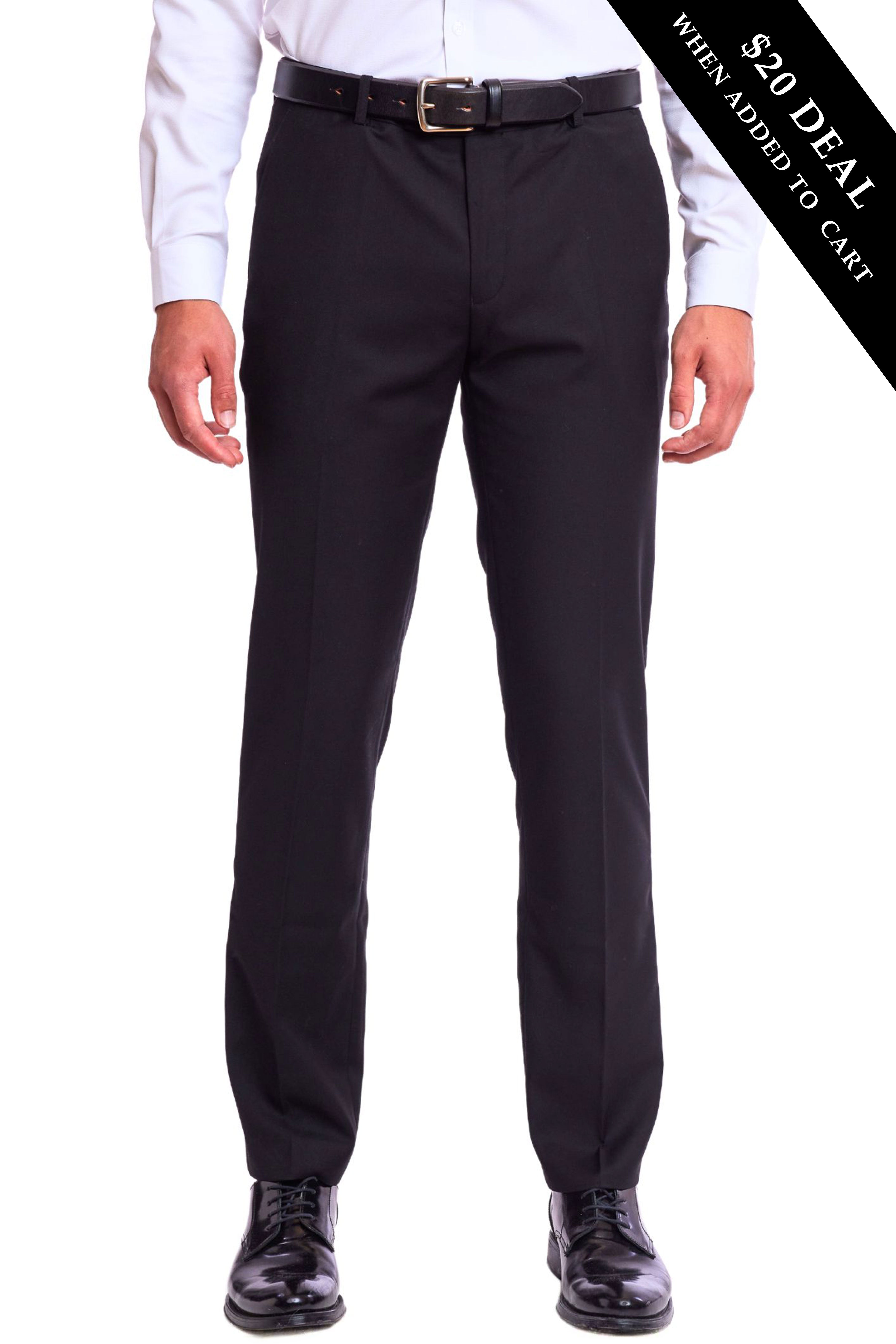 Sloane Tuxedo Pants - Slim - Black