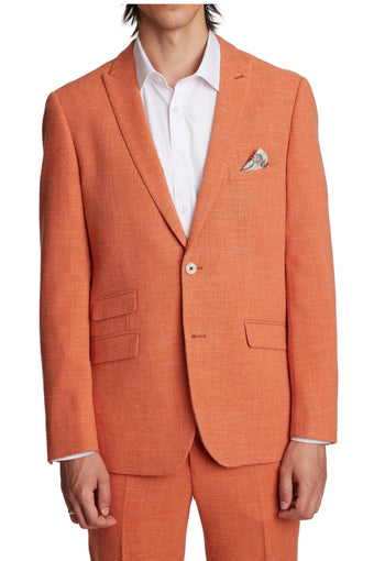 Ashton Peak Jacket - slim - Orange Frappe