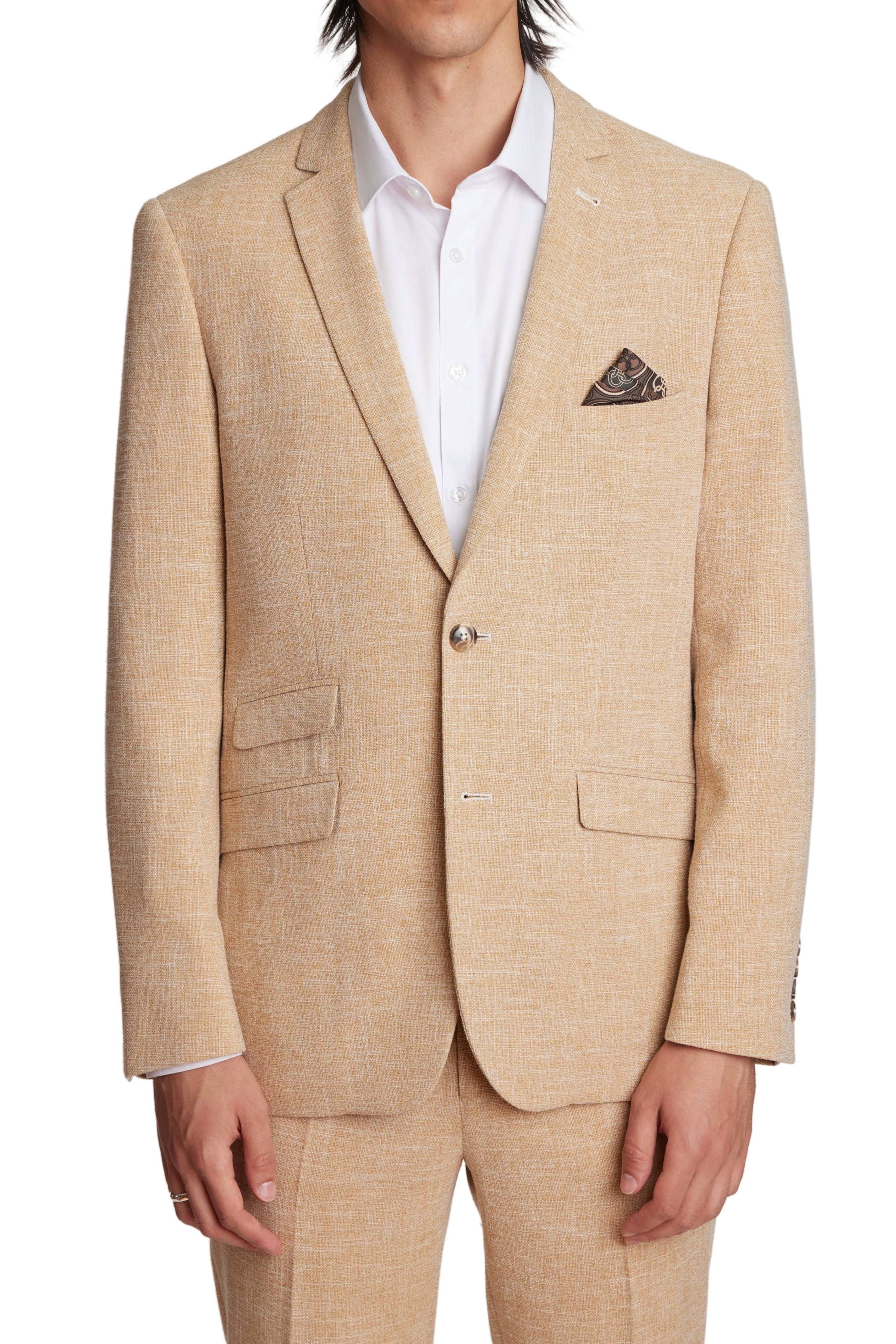 Dover Notch Jacket - slim - Wheaten