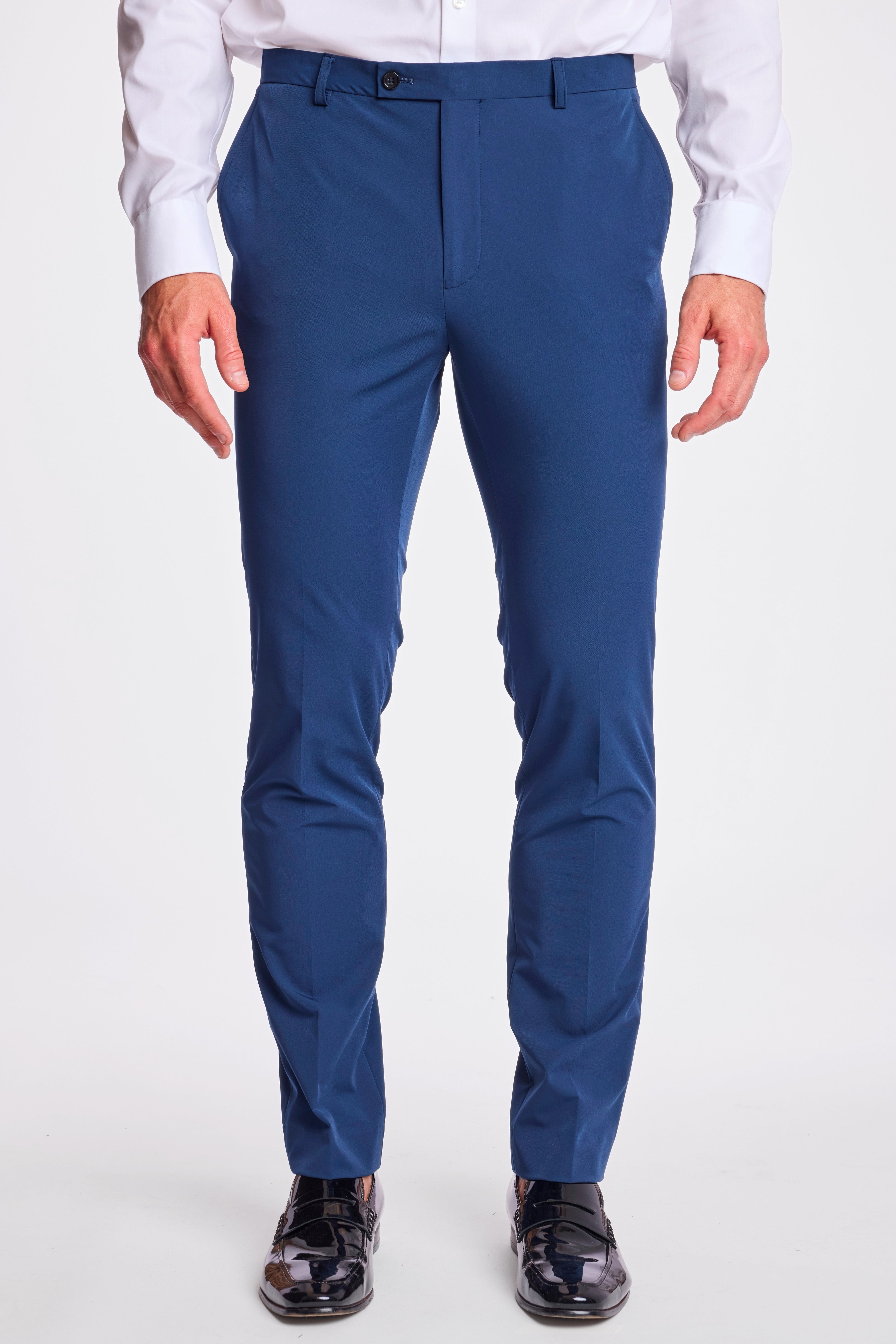 Downing Pants - slim - Navy Tech