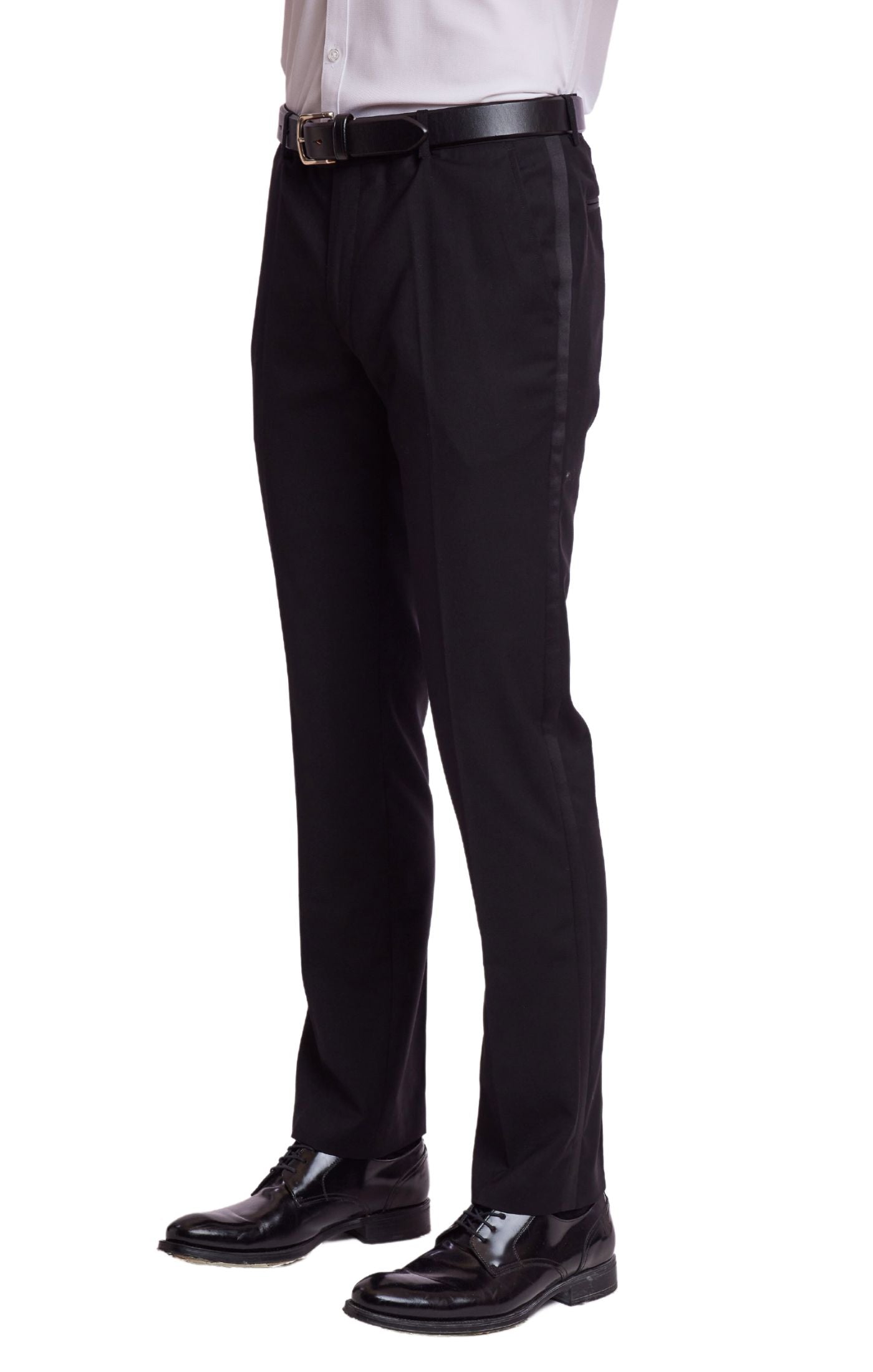 Sloane Tuxedo Pants - Slim - Black