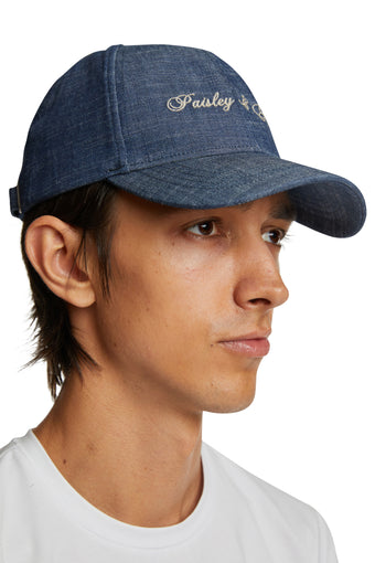 Colin Baseball Cap - Blue Jeans