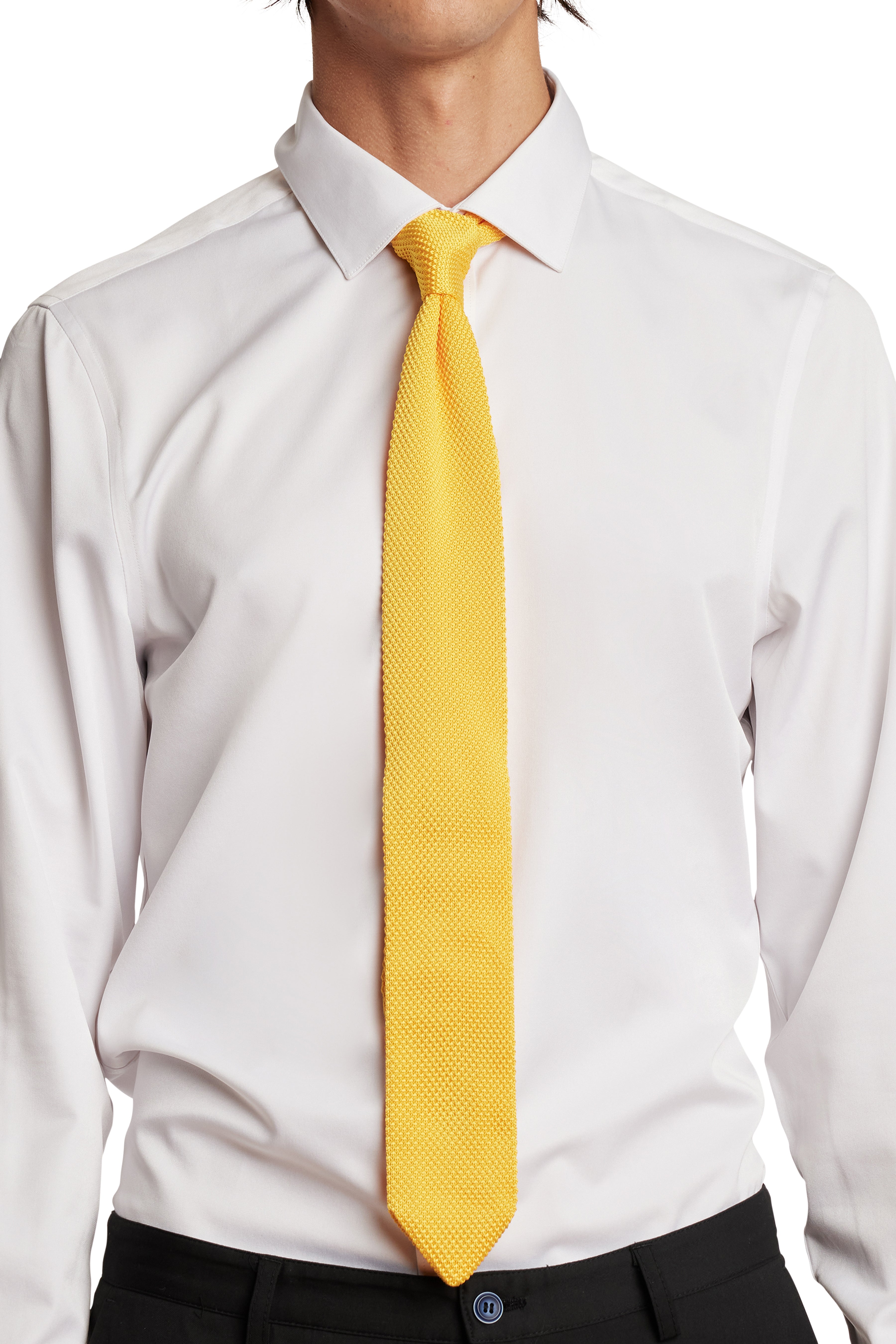 Stanley Knit Tie - Canary